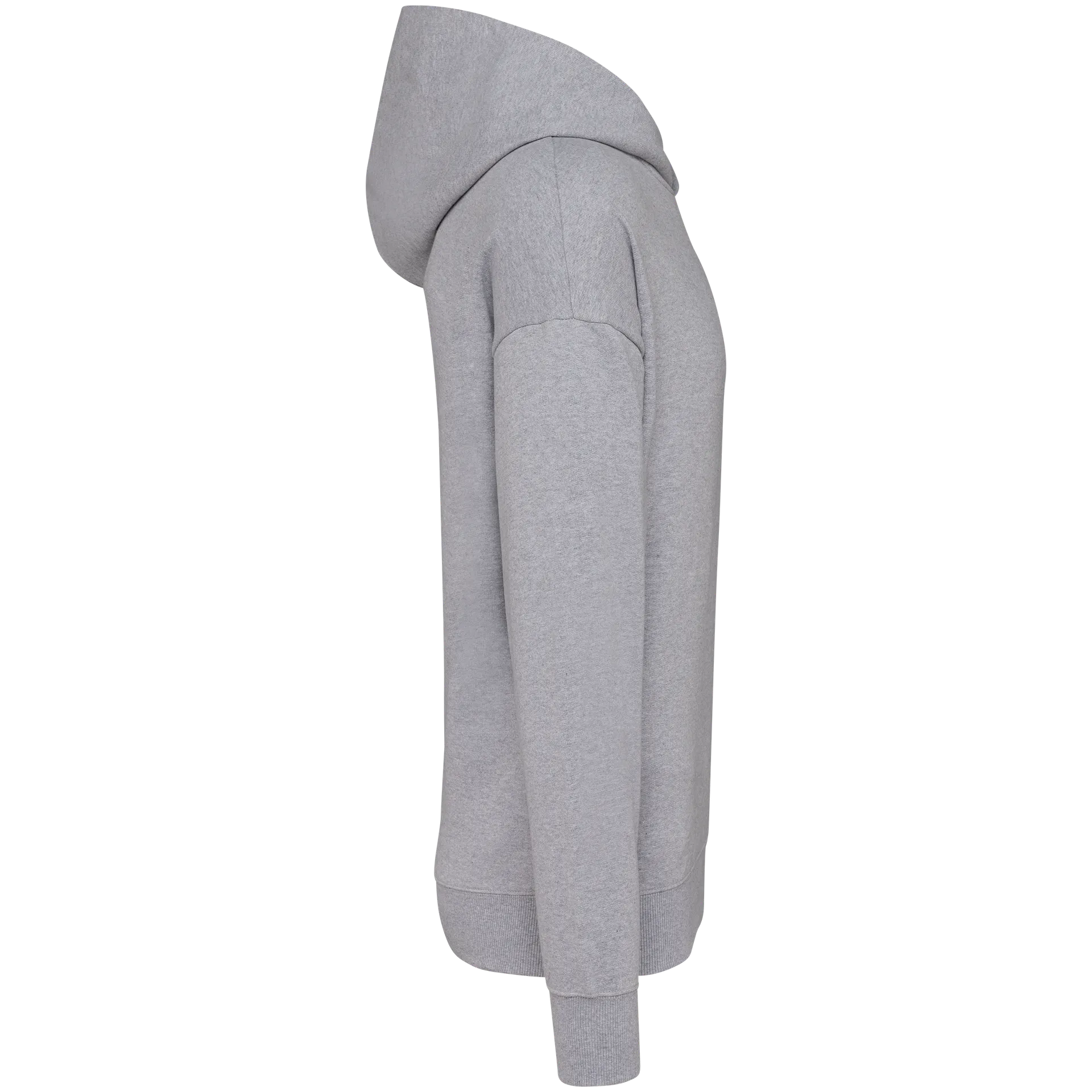 Kapuzensweatshirt aus Molton, Oversize, Unisex