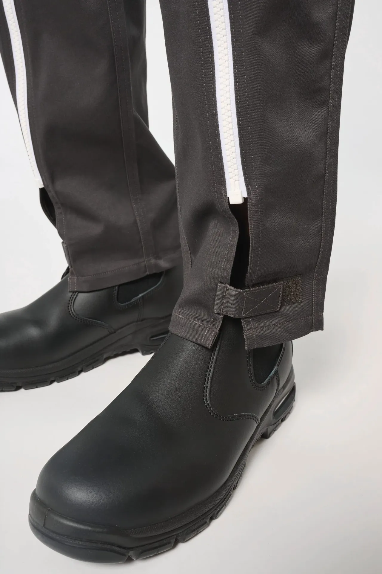 Unisex-Overall mit doppeltem Reißverschluss