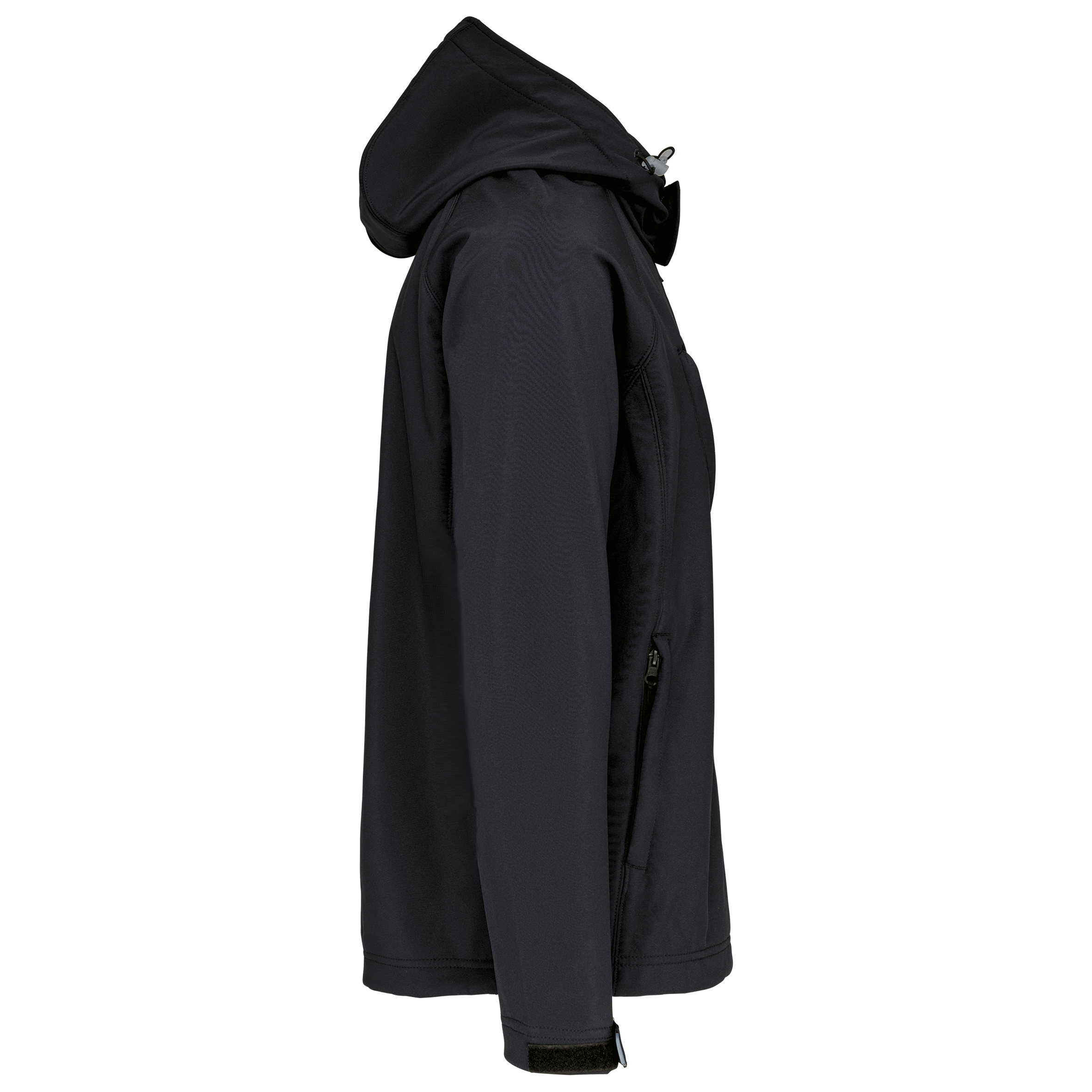 Herren Softshell-Jacke mit Abnehmbare Kapuze
