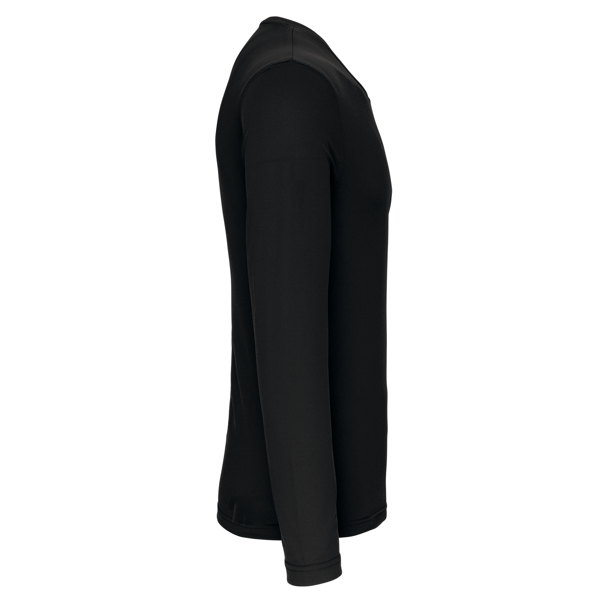 Herren Basic Sport Funktionsshirt Langarm