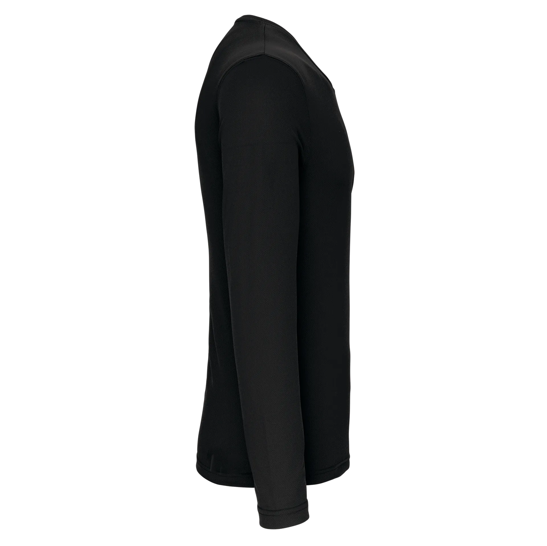 Herren Basic Sport Funktionsshirt Langarm