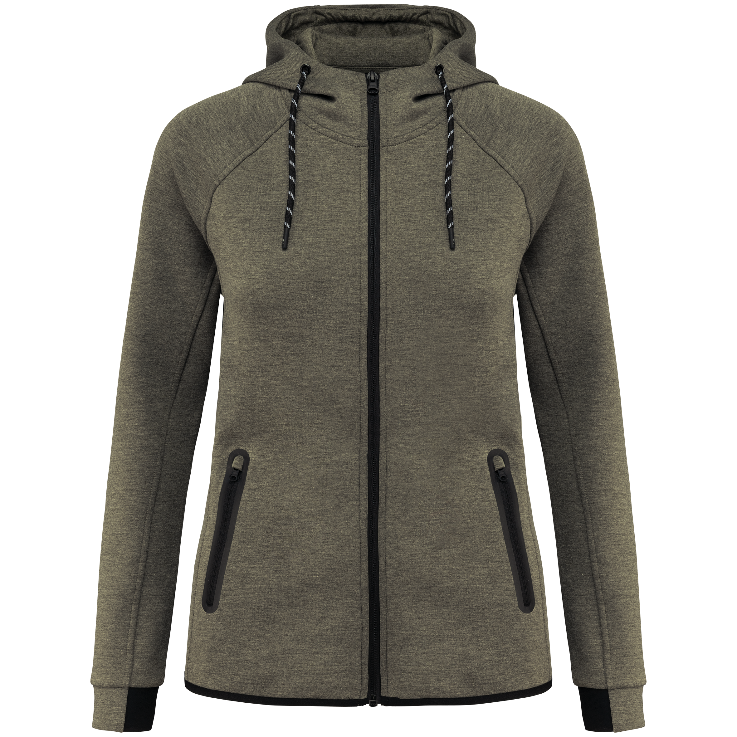 Damen-Funktions- performance Hoodie