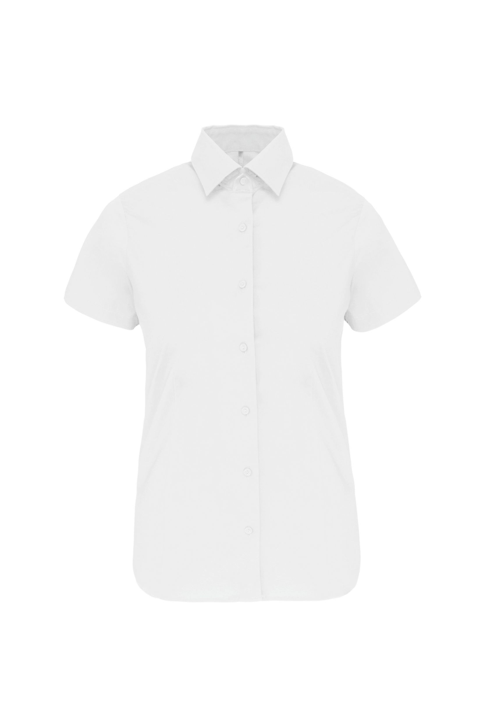 Damen Stretchbluse Kurzarm