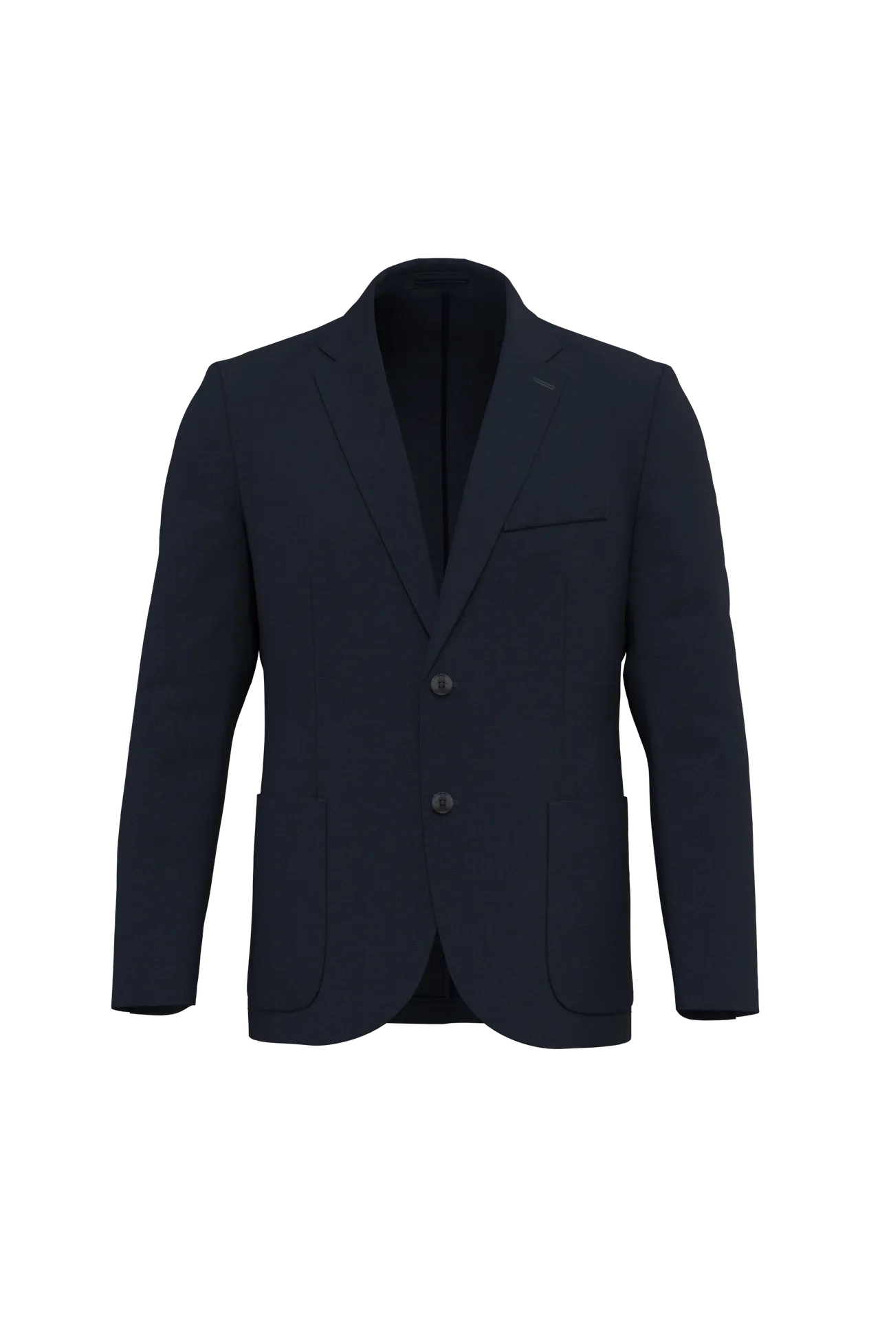 Herren-Blazer aus verwaschenem Leinen