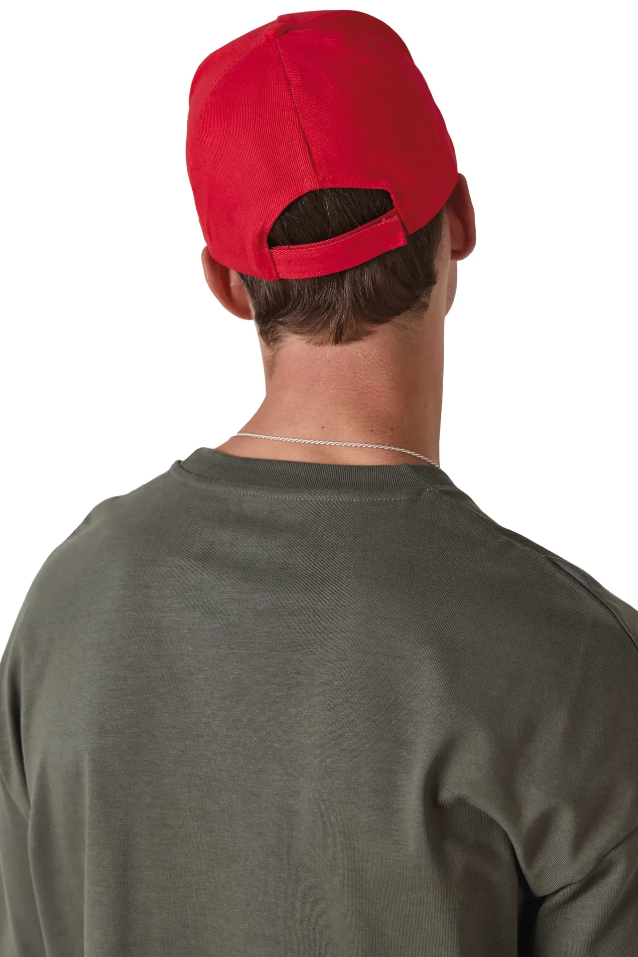 Sportkappe mit 5 Panels aus dicker Baumwolle