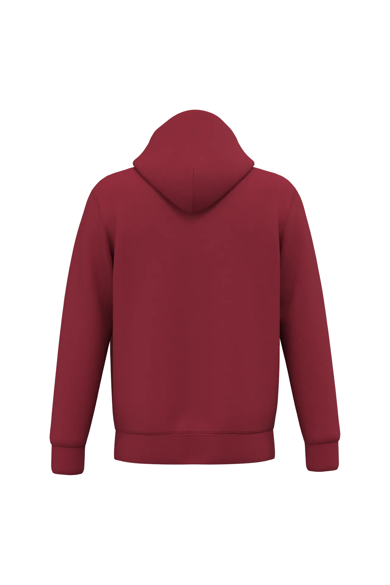 Umweltfreundliches Unisex Kapuzensweatshirt mit Reißverschluss