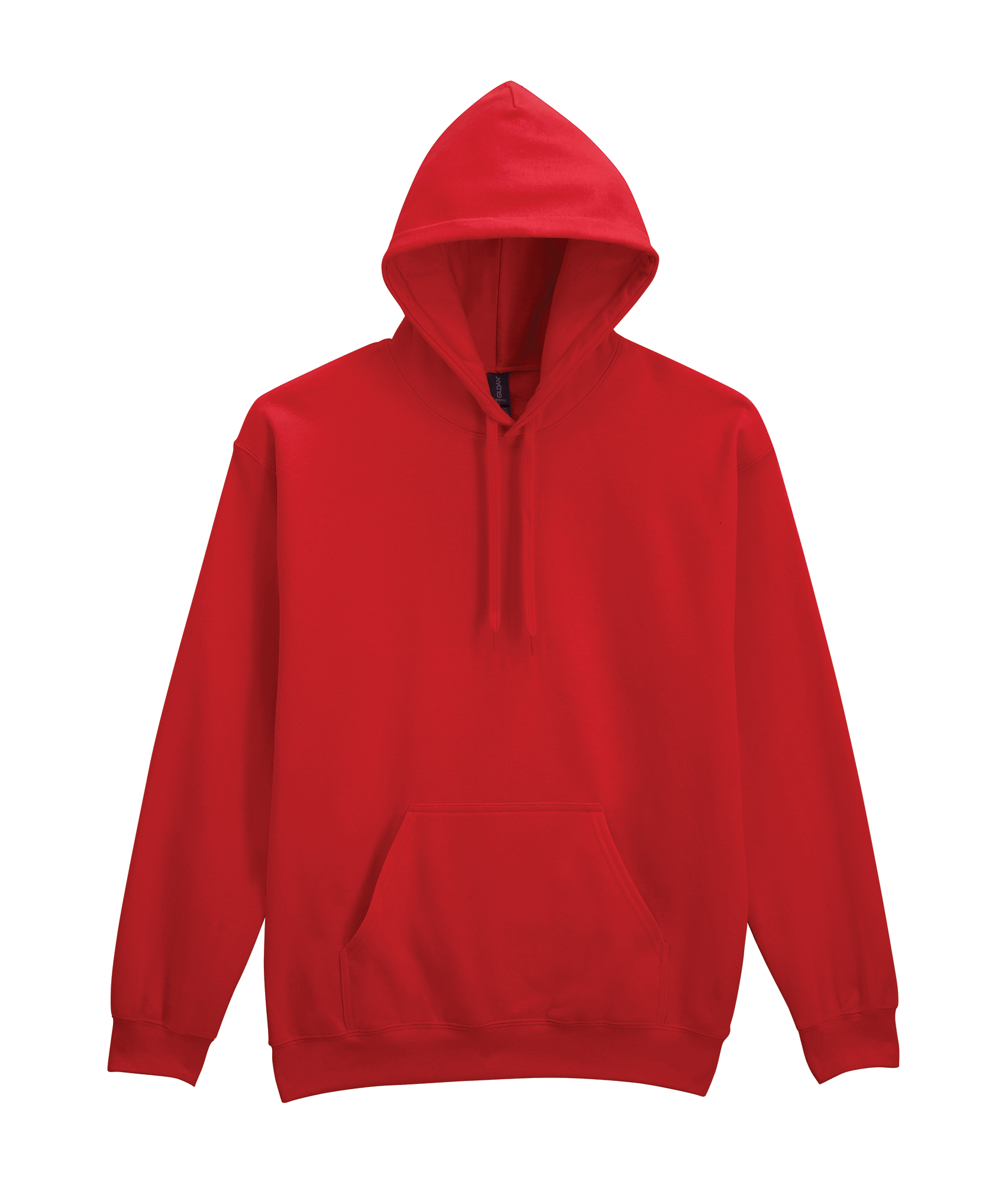 Kapuzensweatshirt mit Rundhalsausschnitt Midweight Softstyle