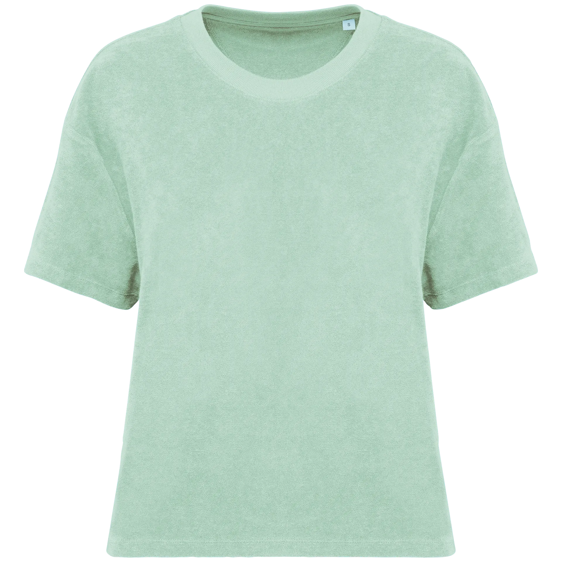 Umweltfreundliches Damen-T-Shirt aus Frottee