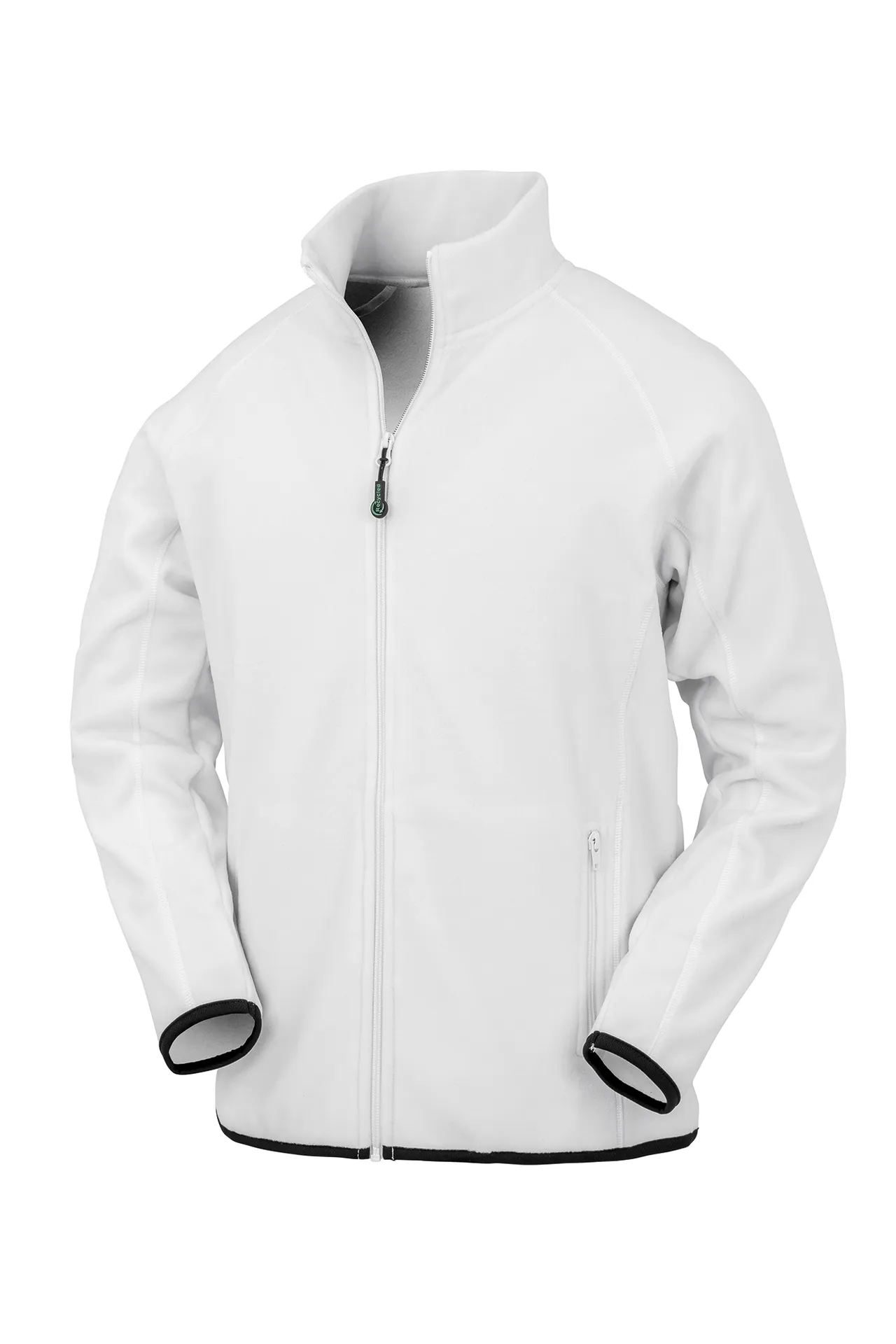 Polarthermie-Jacke aus recyceltem Fleece.