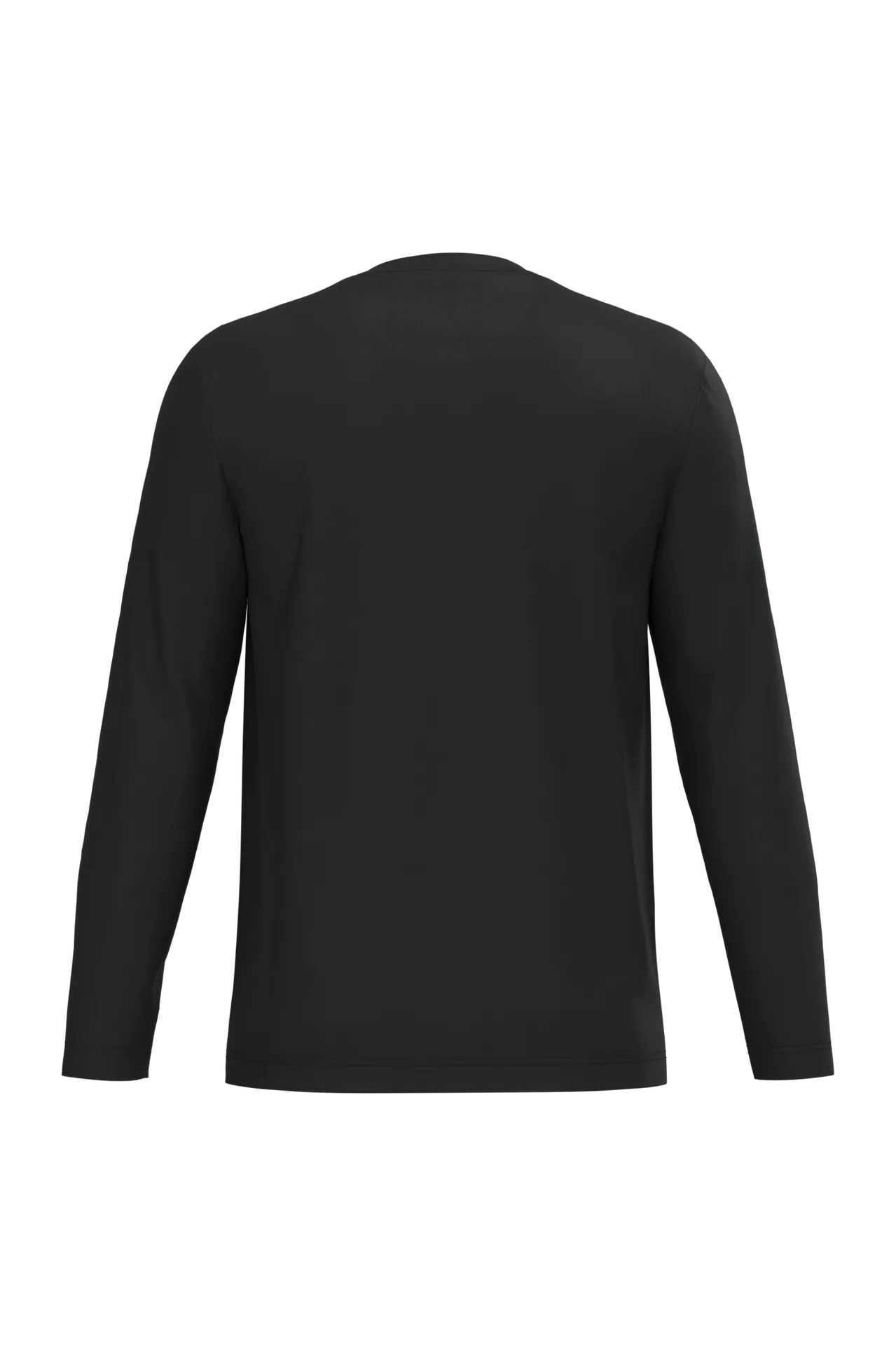 Herren Langarm-T-Shirt Rundhalsausschnitt