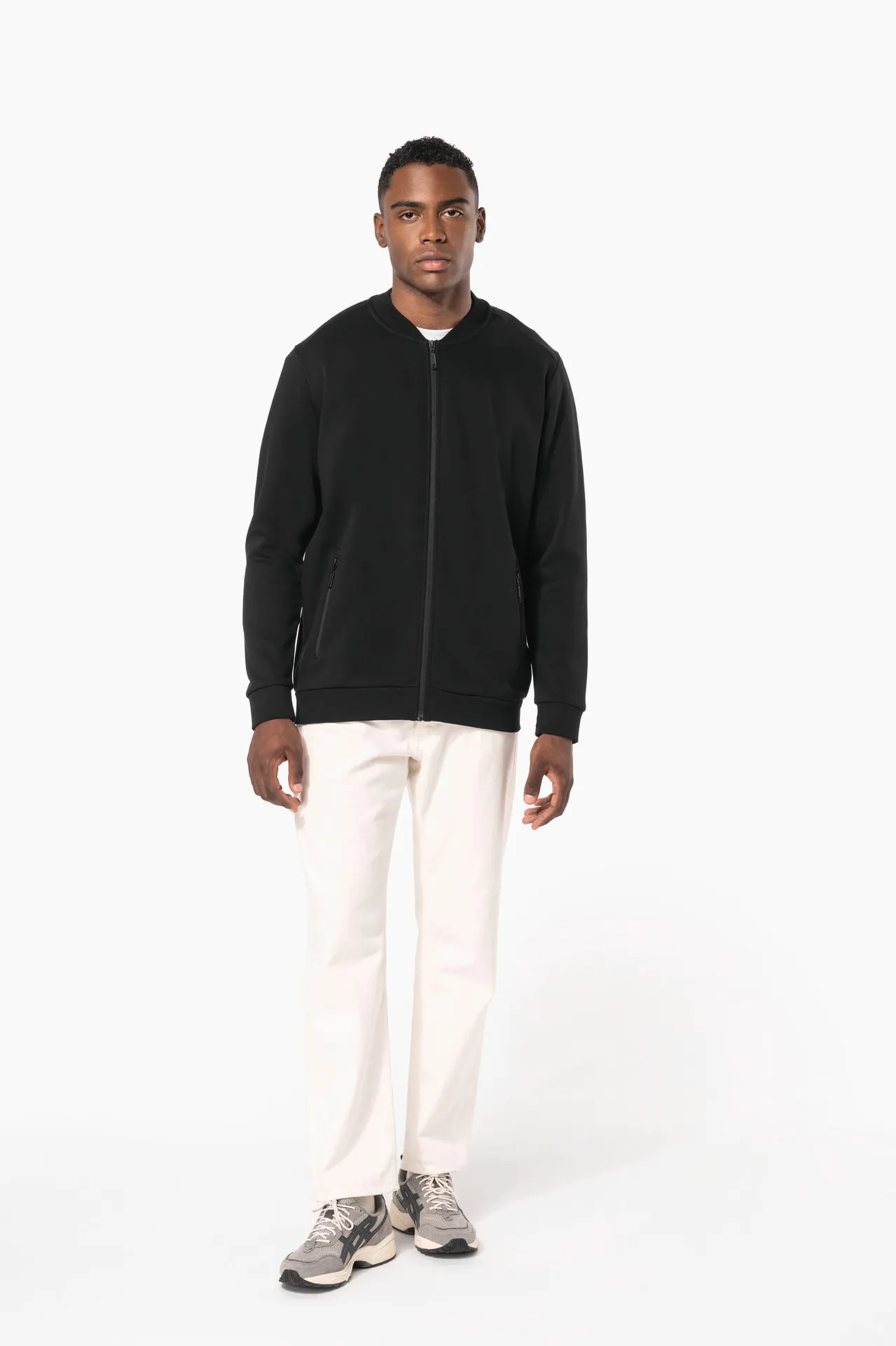 Sweatjacke mit Reißverschluss