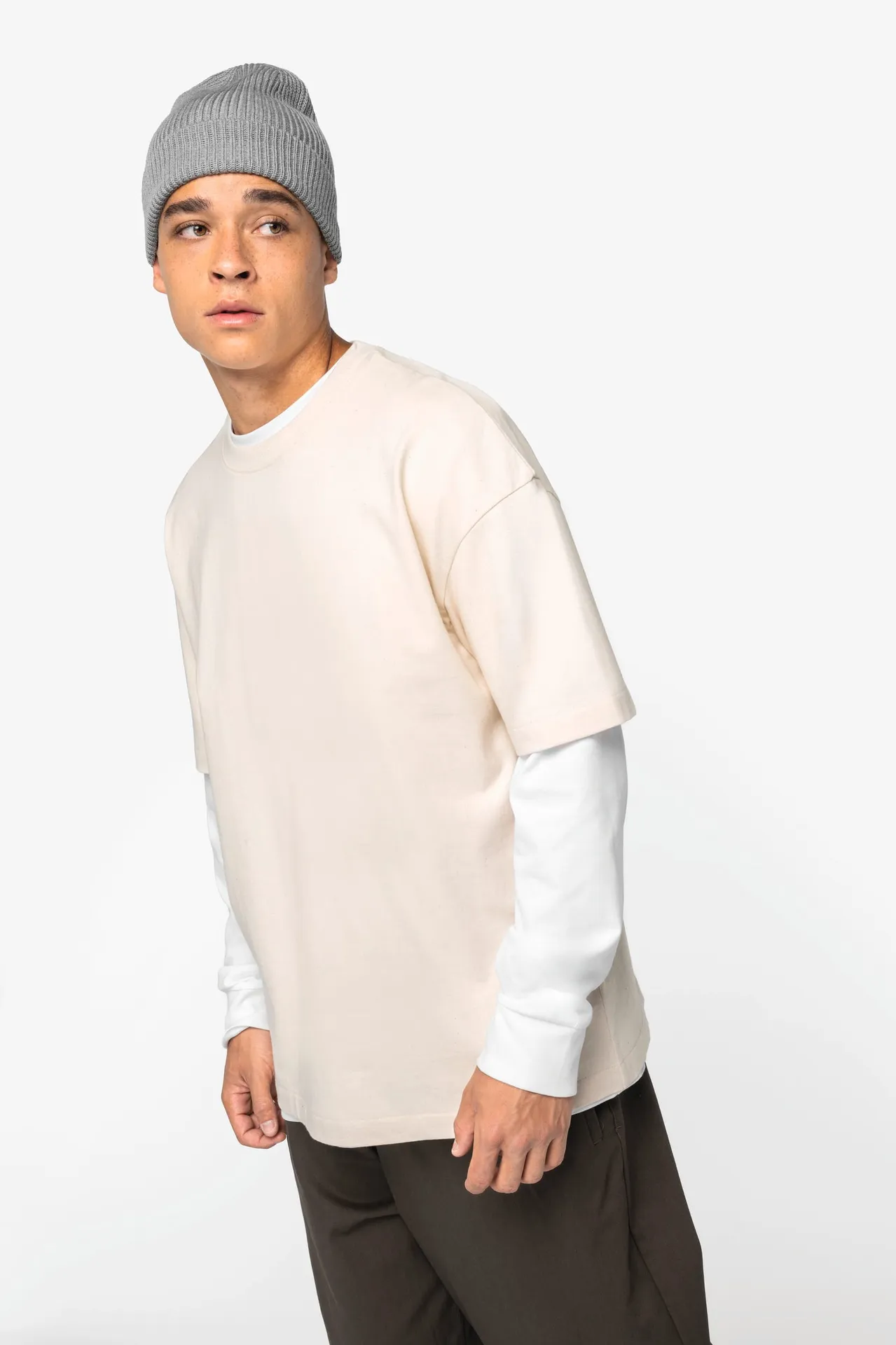 Umweltfreundliches Oversize Herren T-Shirt