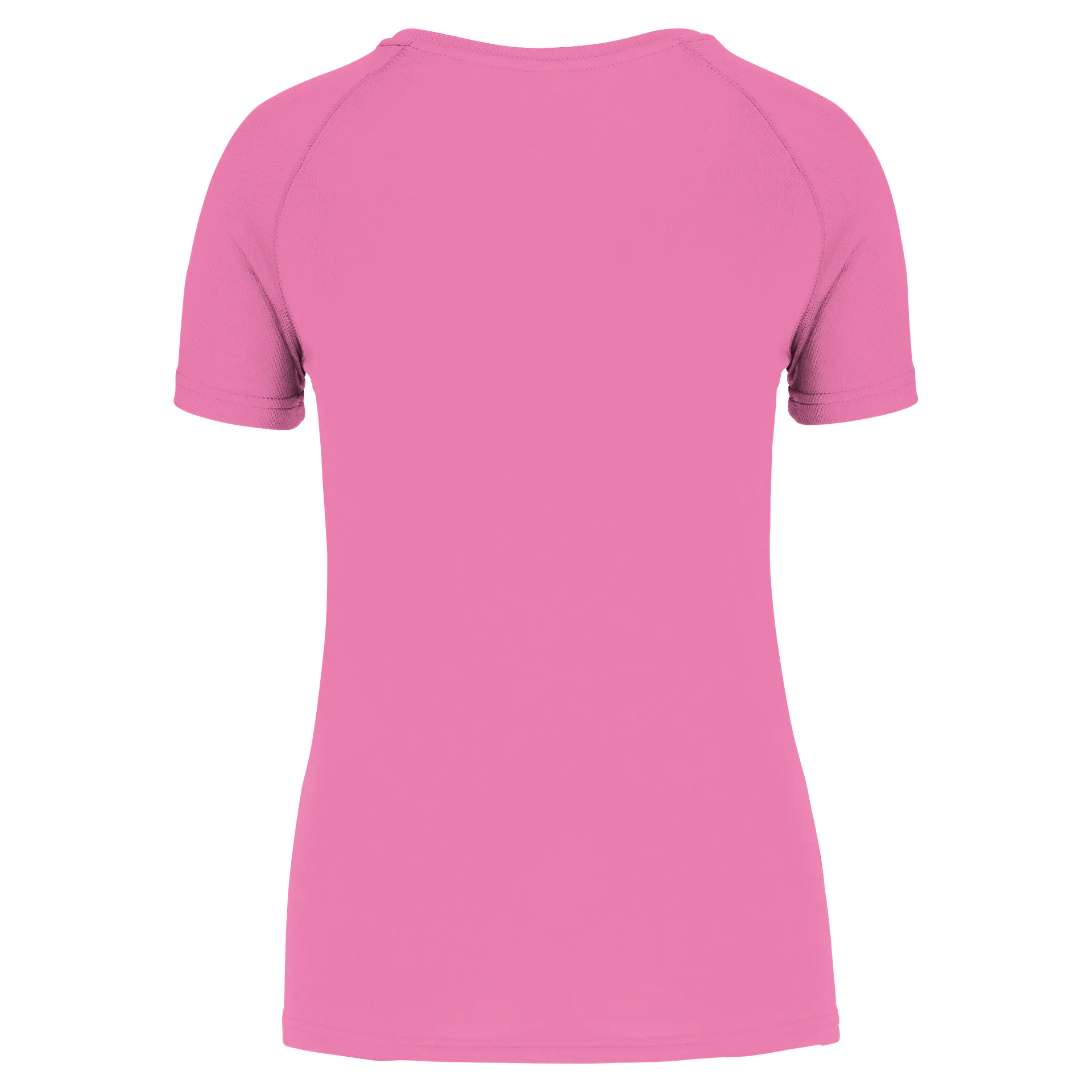 Damen-Sportshirt aus Recyclingmaterial mit Rundhalsausschnitt