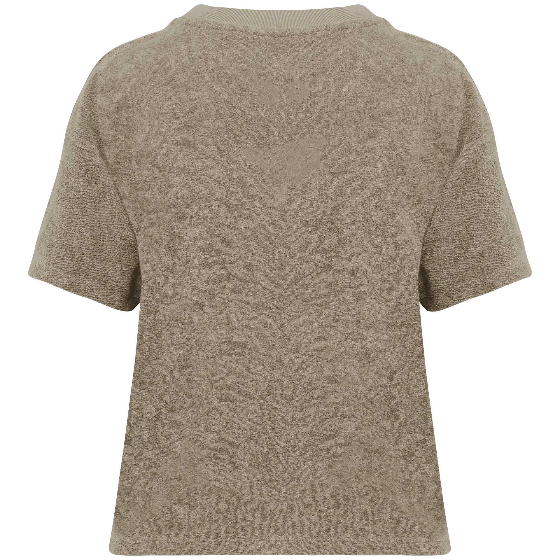 Umweltfreundliches Damen-T-Shirt aus Frottee