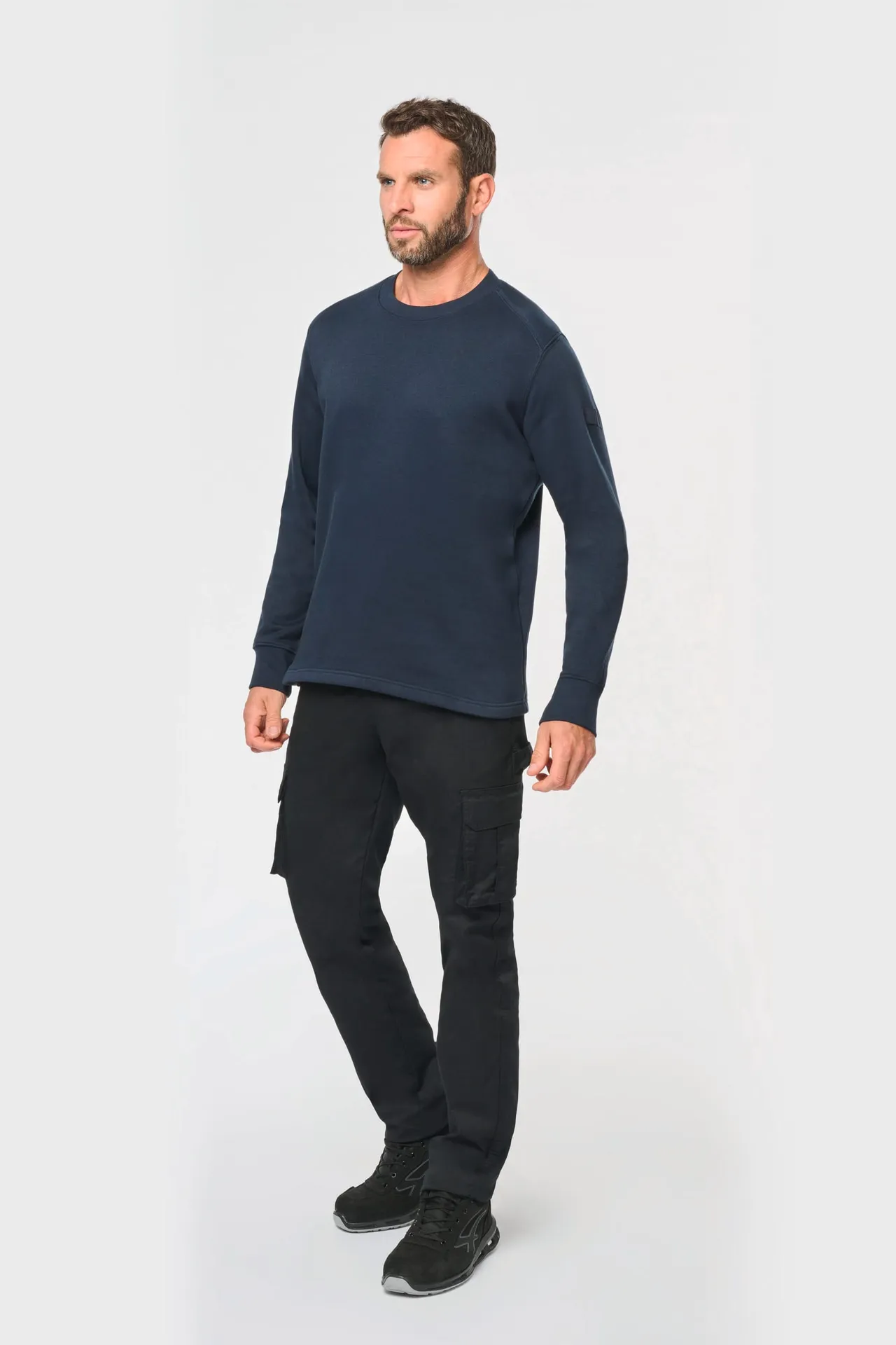Sweatshirt mit Set-in-Ärmeln