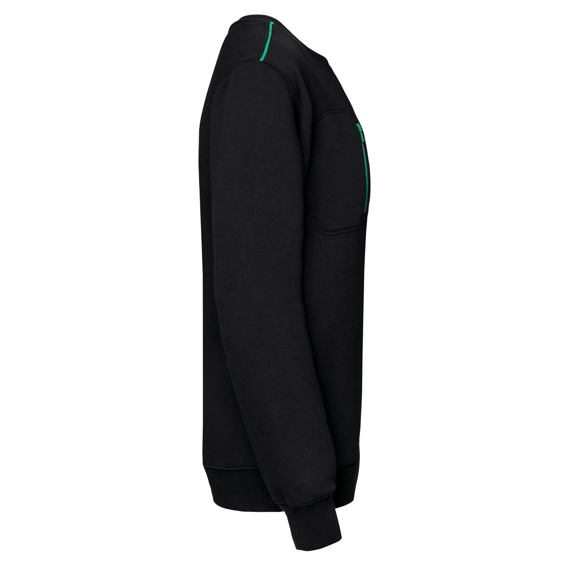 Day To Day Unisex-Sweatshirt mit kontrastfarbener zip Tasche