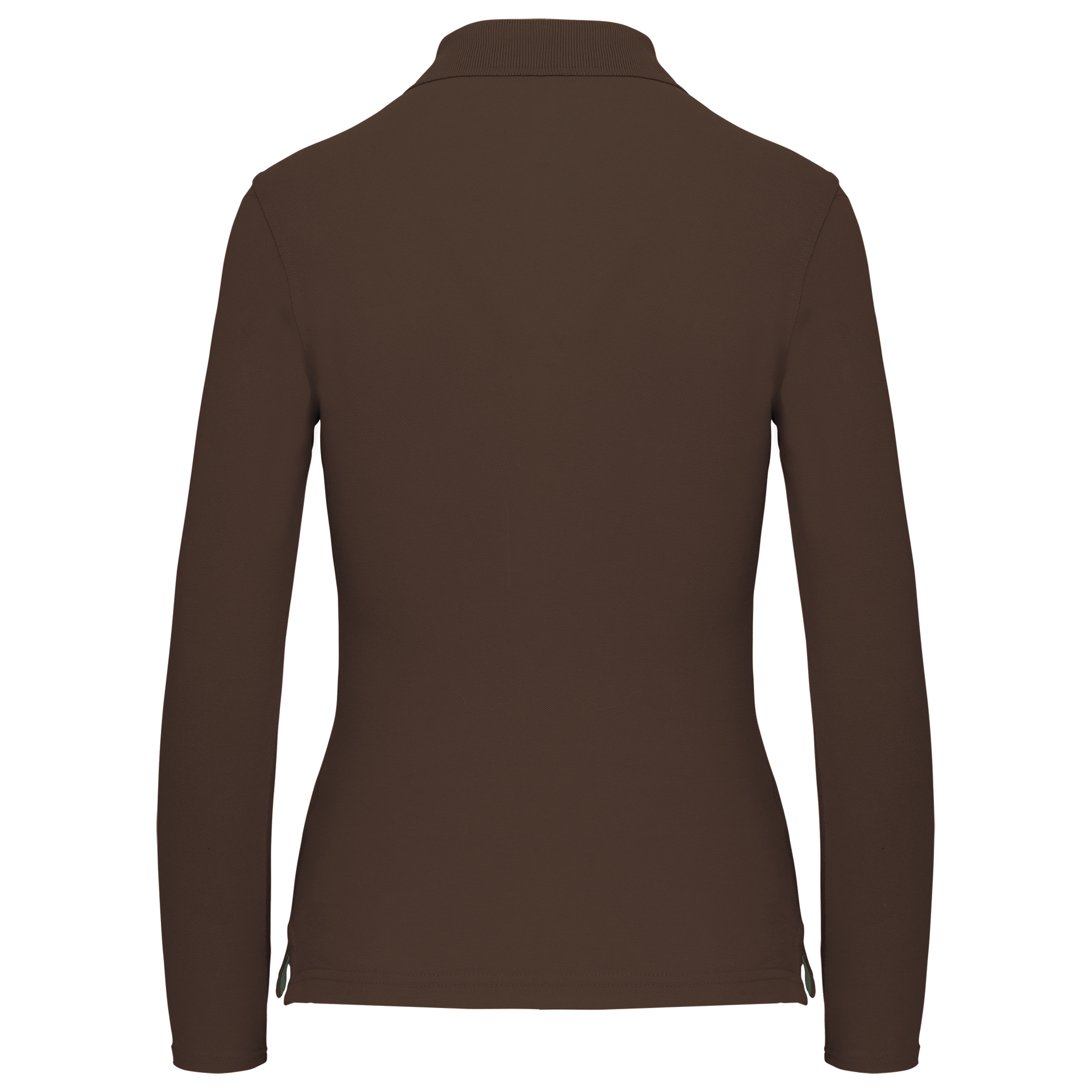 Damen Piqué Poloshirt Langarm