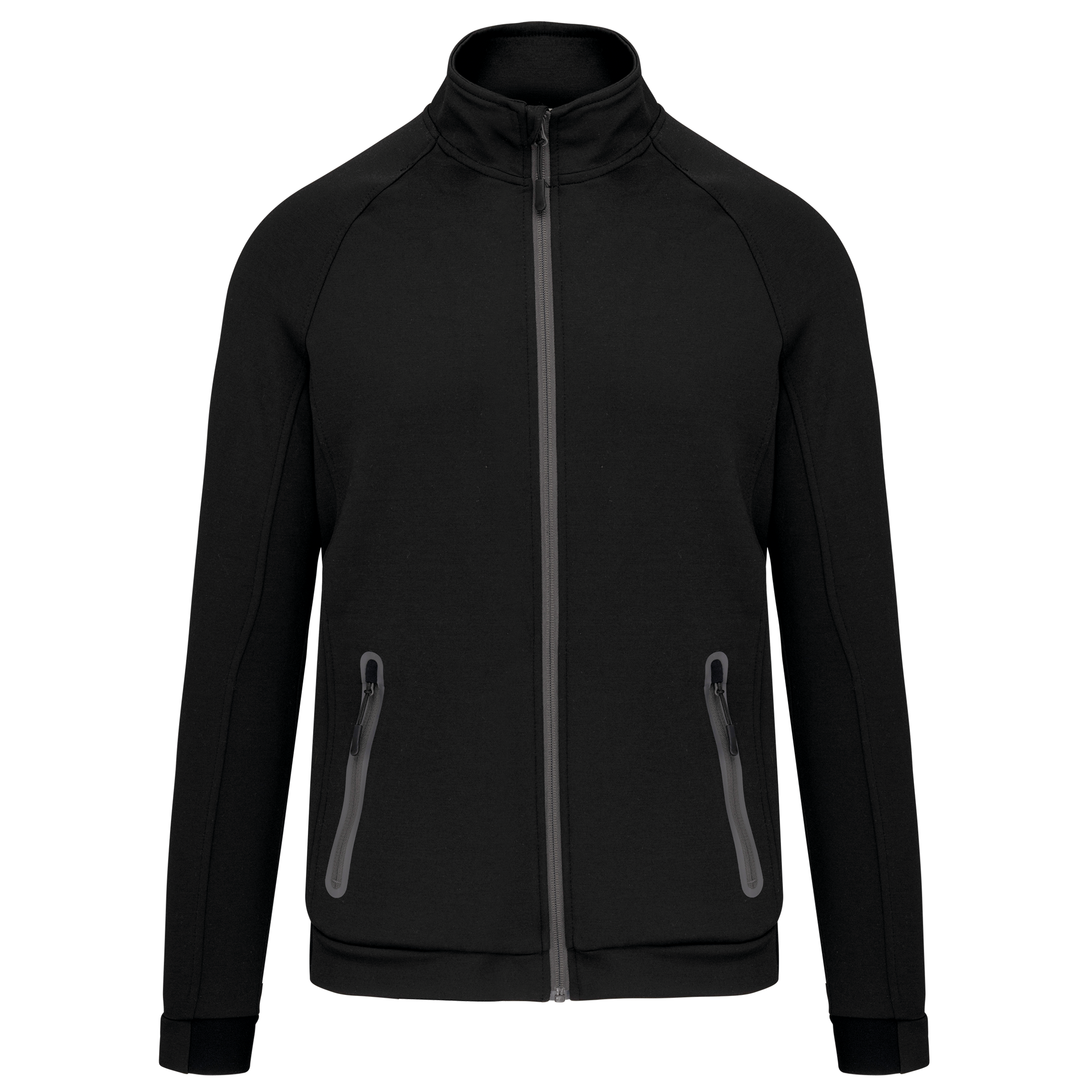 Jacke mit hochgeschlossenem Kragen