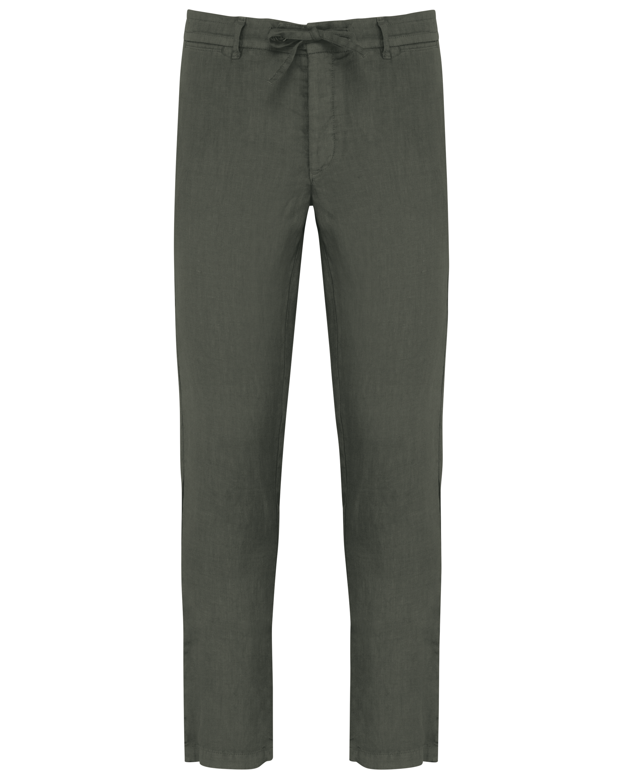Ausgewaschene Herrenhose aus Leinen