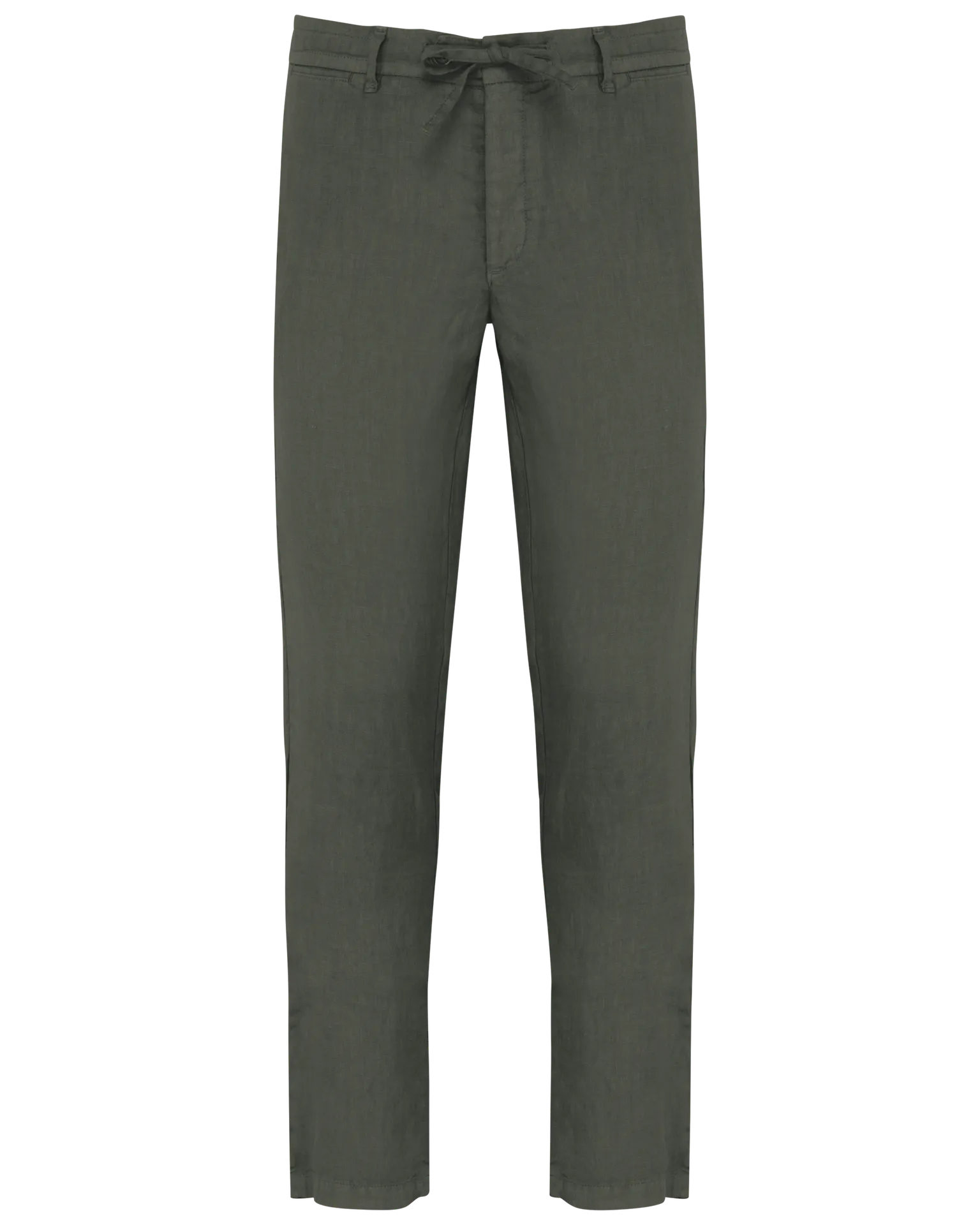 Ausgewaschene Herrenhose aus Leinen