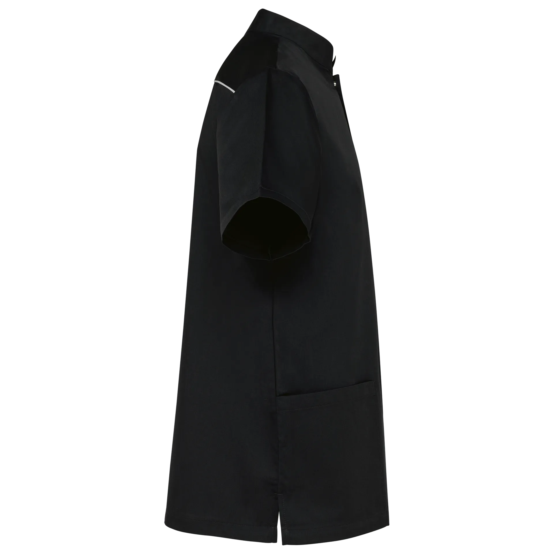 Herrenkittel aus Baumwollpolyester mit Druckknöpfen