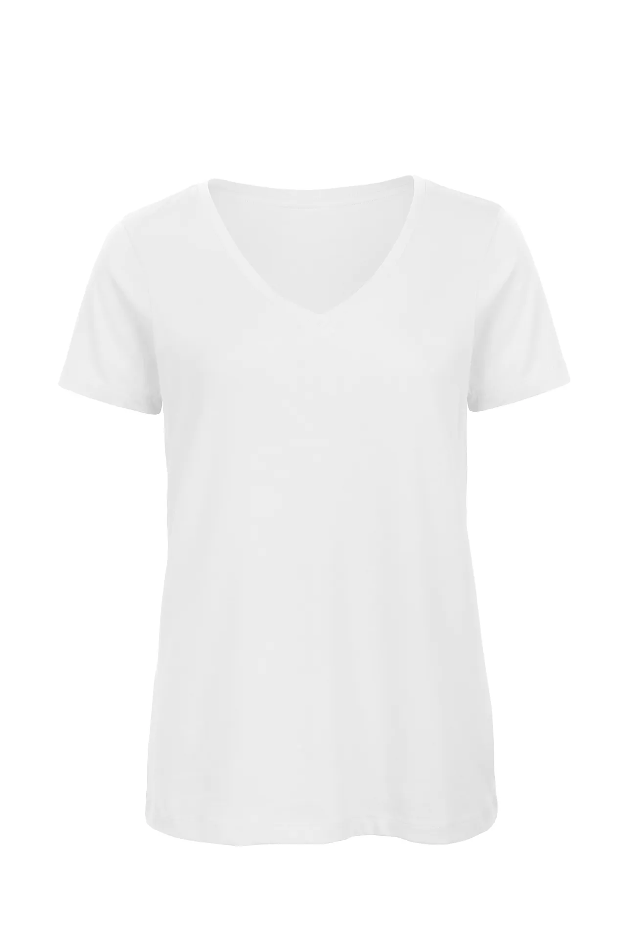 Ladies' Organic Inspire Cotton V-neck T-shirt