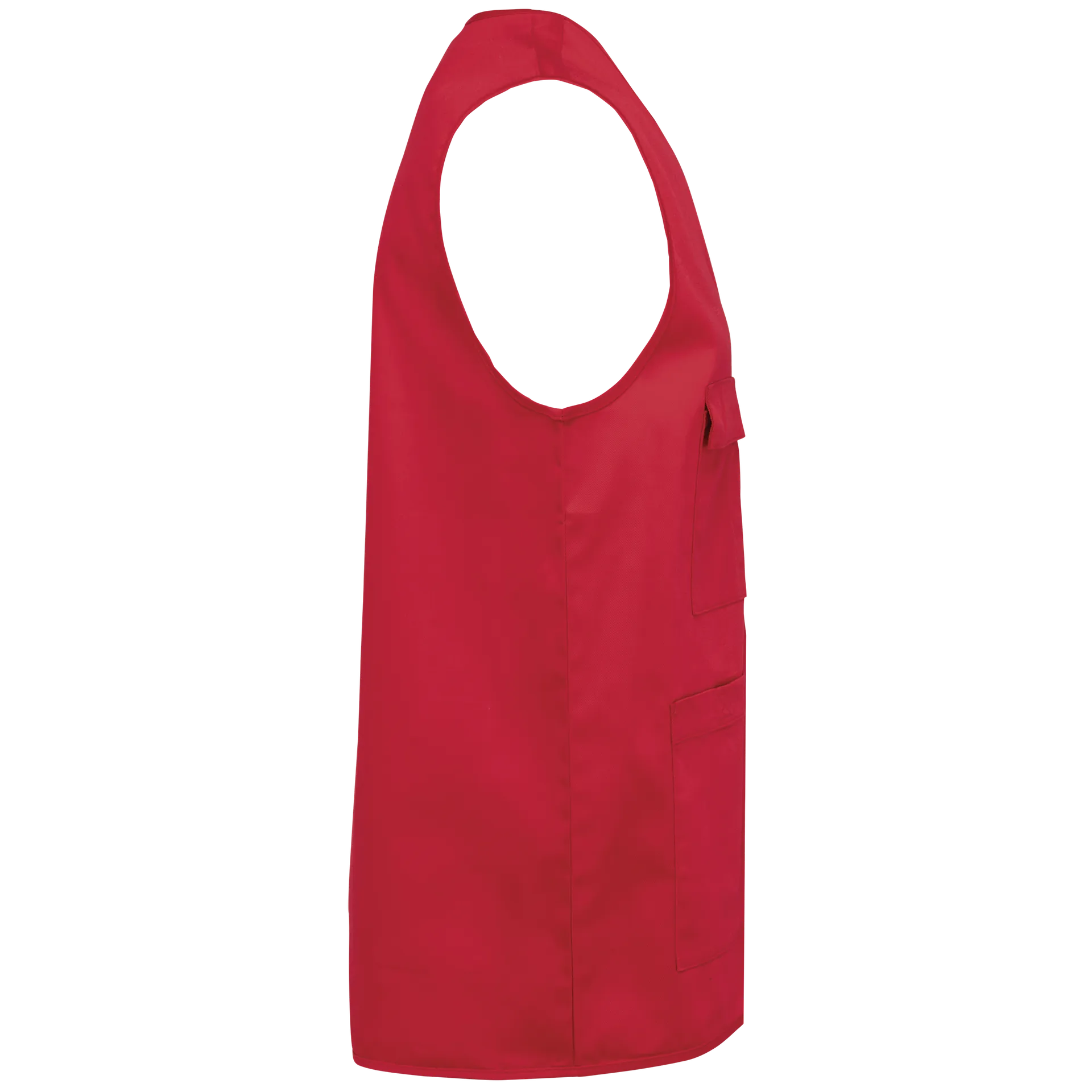 Unisex-Weste aus  Baumwollpolyester mit mehreren Taschen