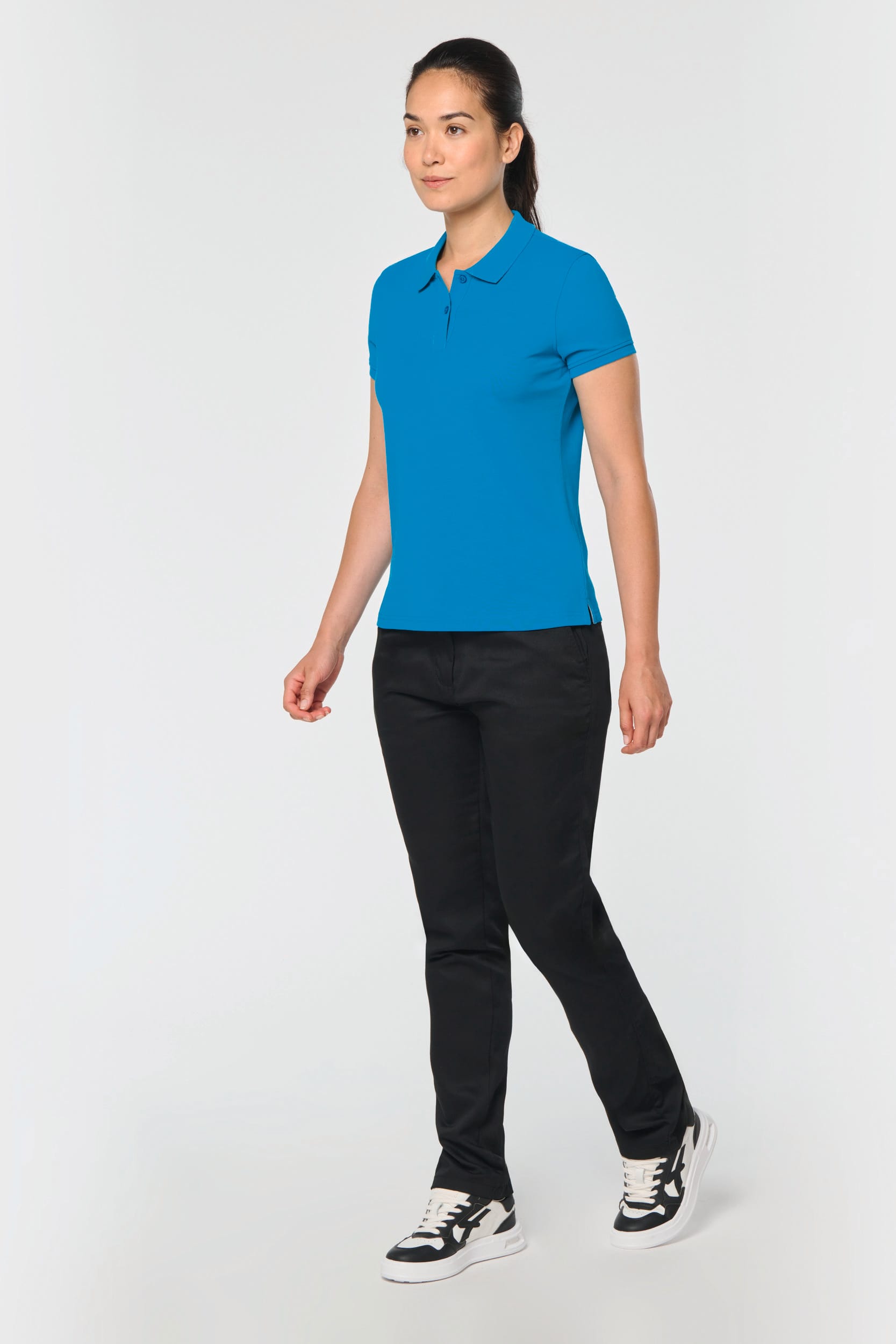 Kurzarm-Polohemd für Damen