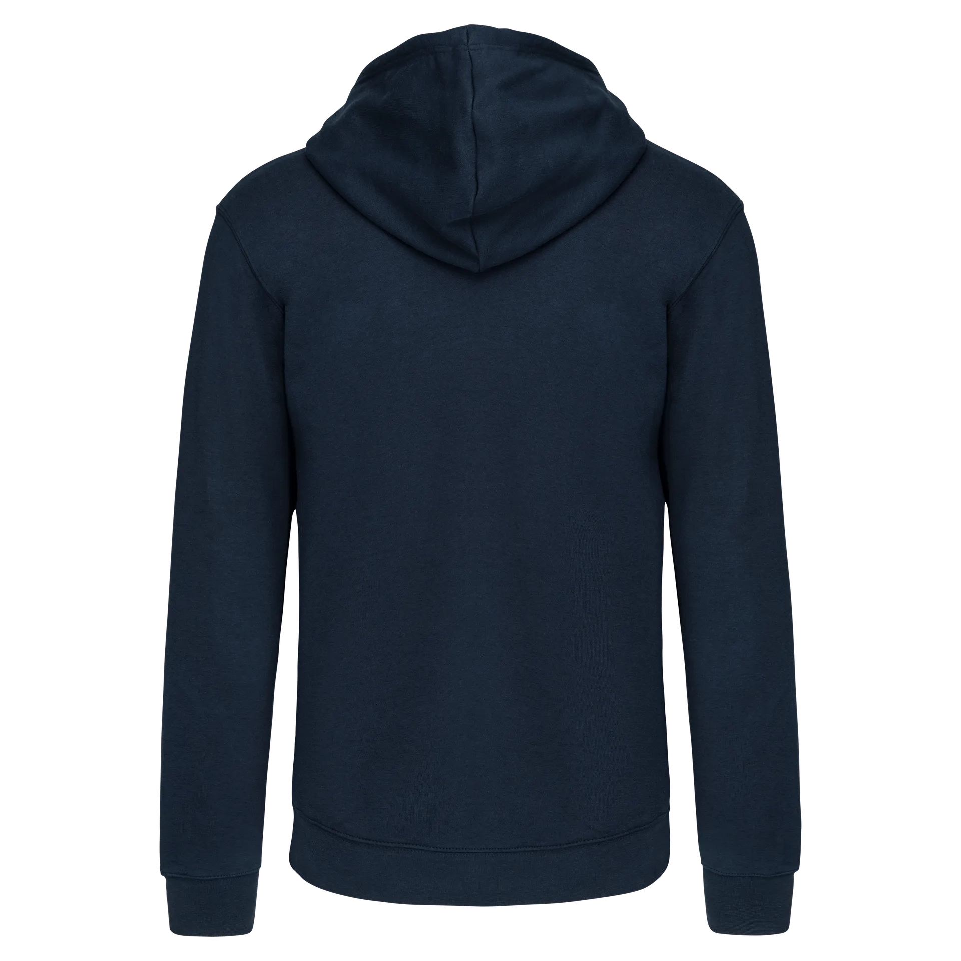 HERREN-KAPUZENSWEATSHIRT BICOLOR mit Reißverschluss