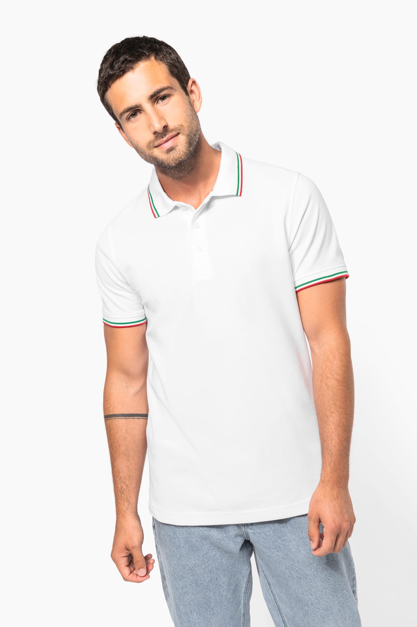 Herren Piqué Poloshirt Kurzarm