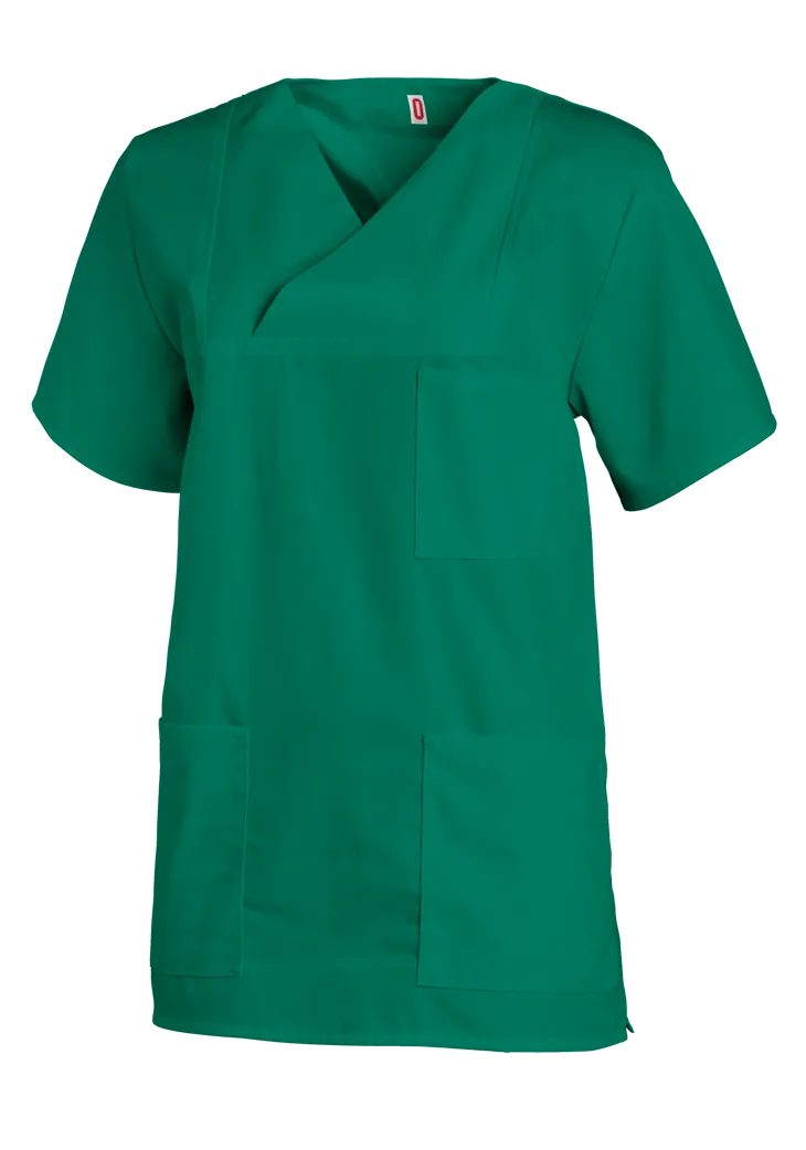 Leiber 08/769 - Schlupfkasack   Pflegeleichter Kasack für Medizin & Pflege