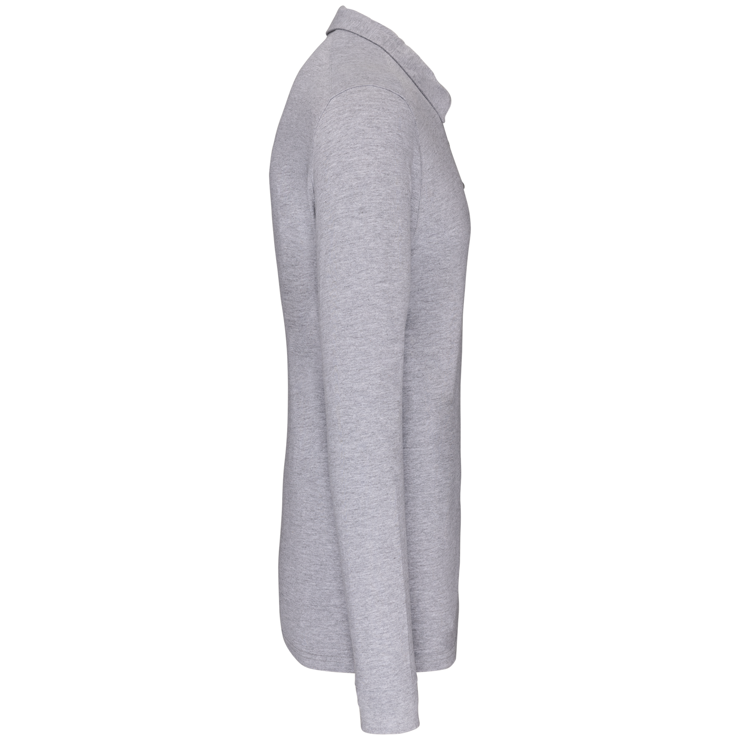 Langarm-Polohemd für Herren aus Jersey