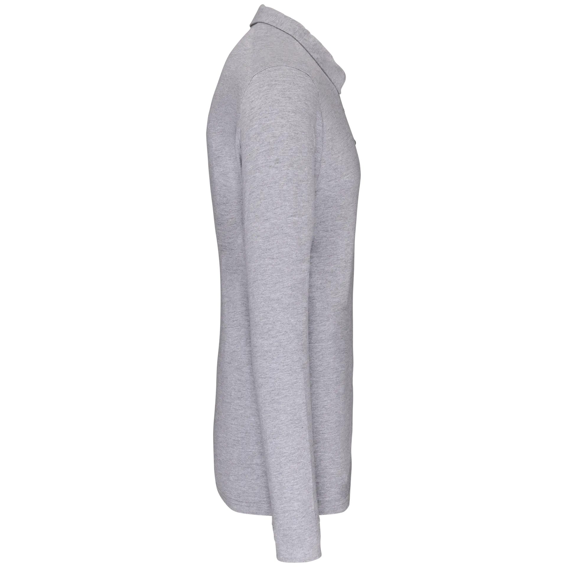 Langarm-Polohemd für Herren aus Jersey