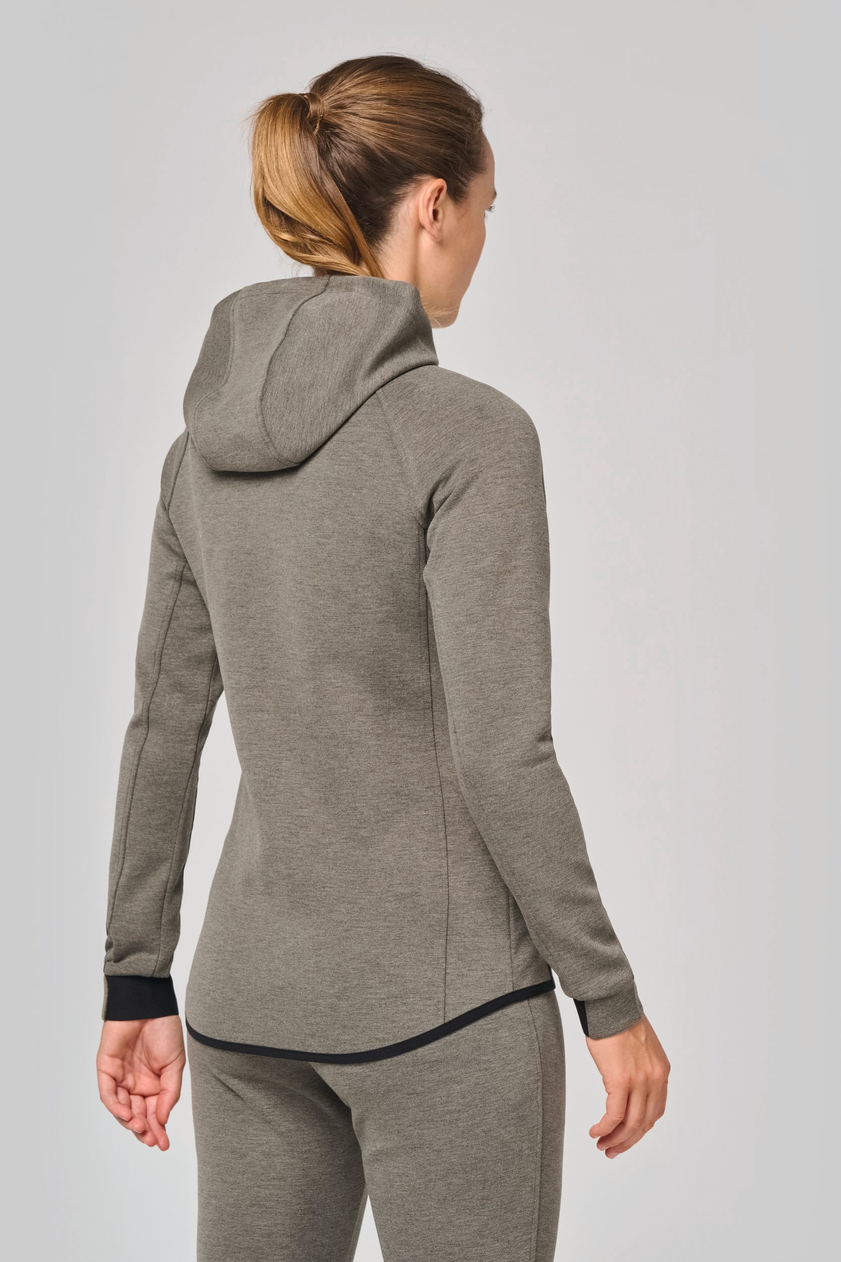 Damen-Funktions- performance Hoodie