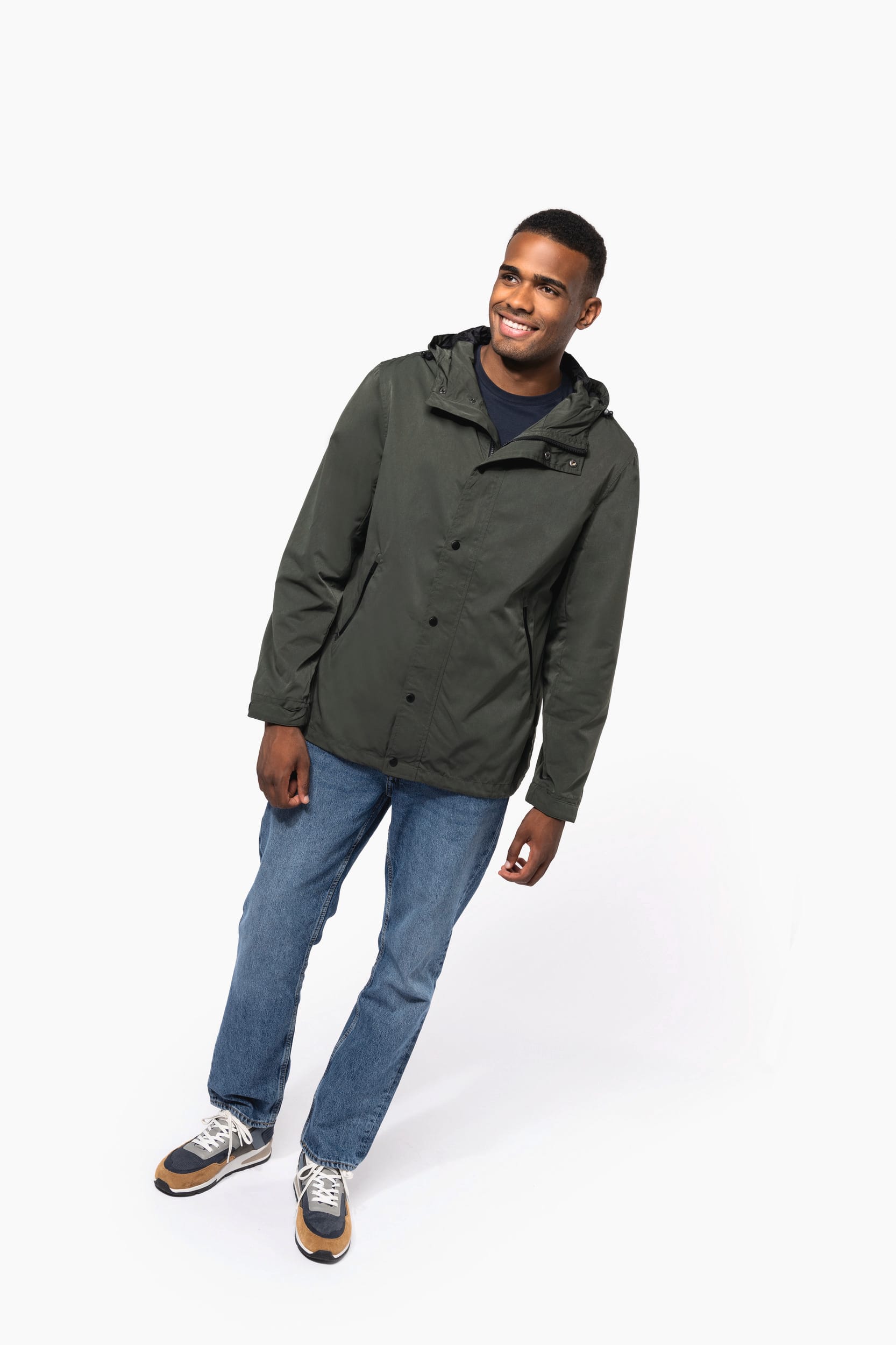 Leichte Kapuzenjacke