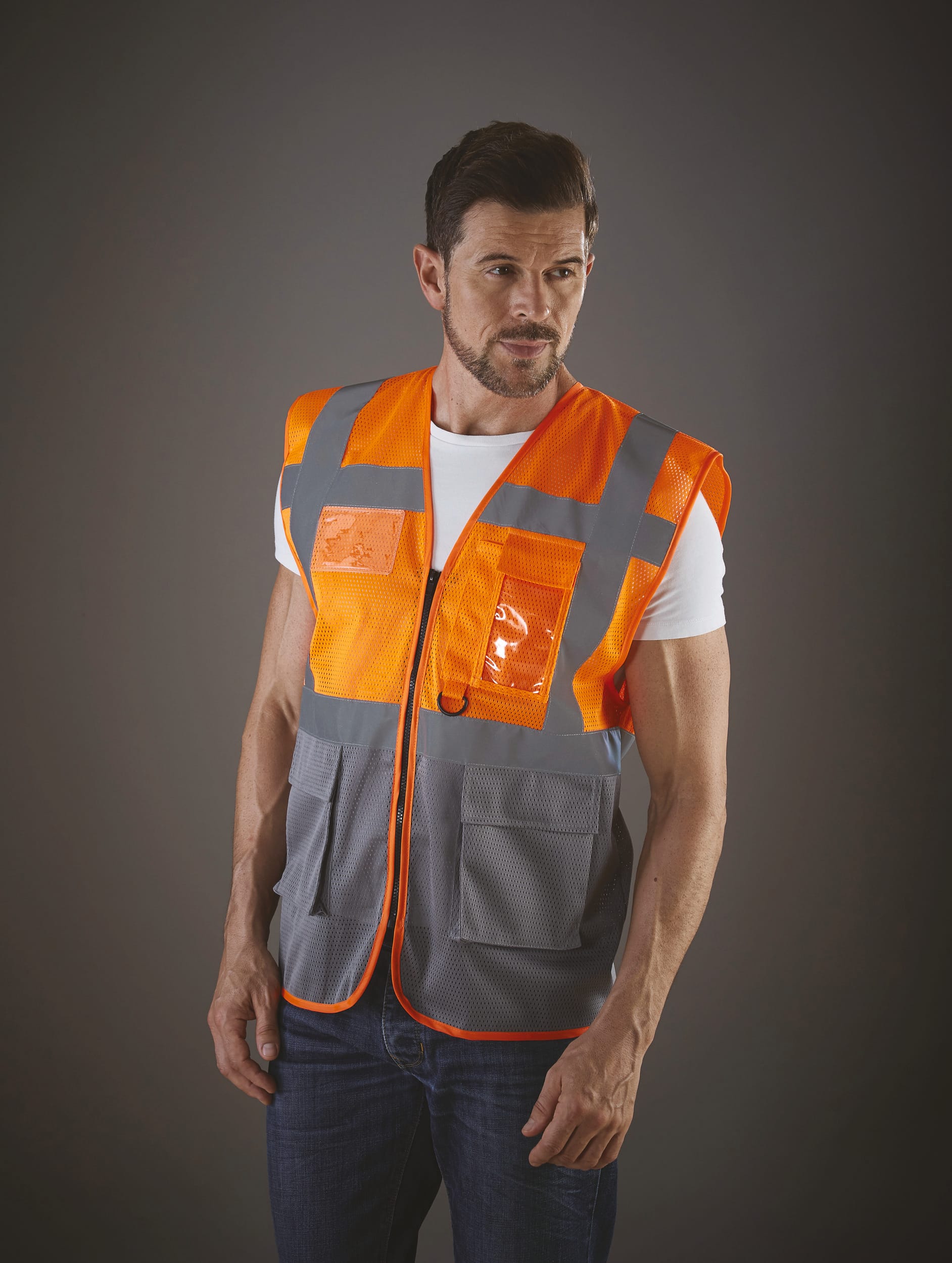Top Cool - Hi-Vis mesh executive waistcoat