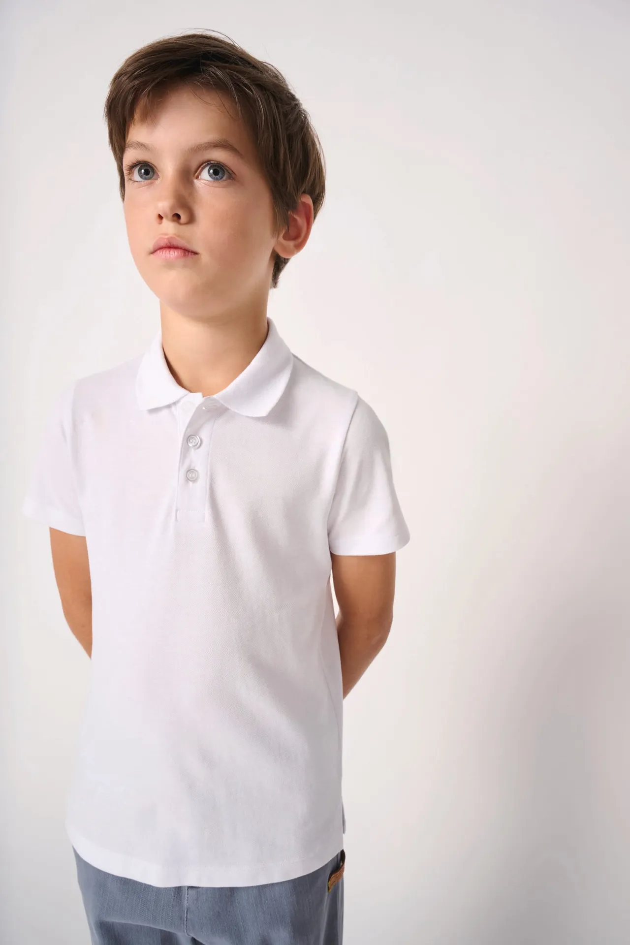 Kinder Piqué-Poloshirt