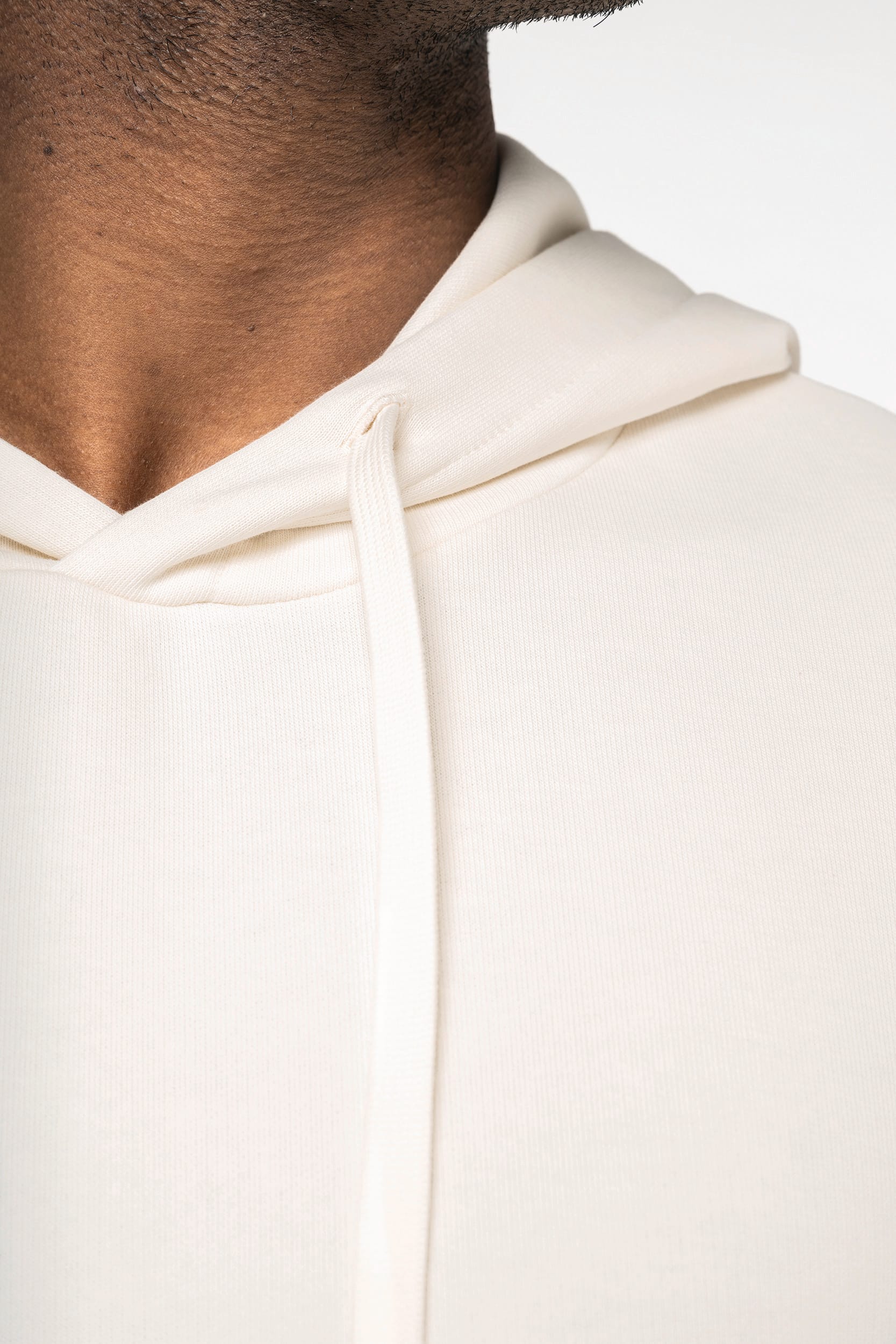 Umweltfreundliches Unisex Kapuzen-Sweatshirt mit überschnittener Schulterpartie aus French Terry