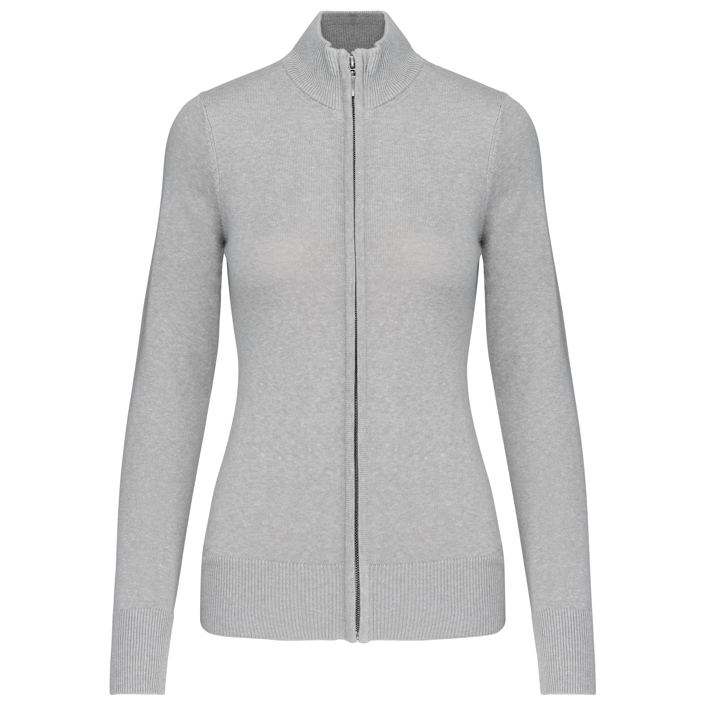 Damen Cardigan mit Reißverschluss