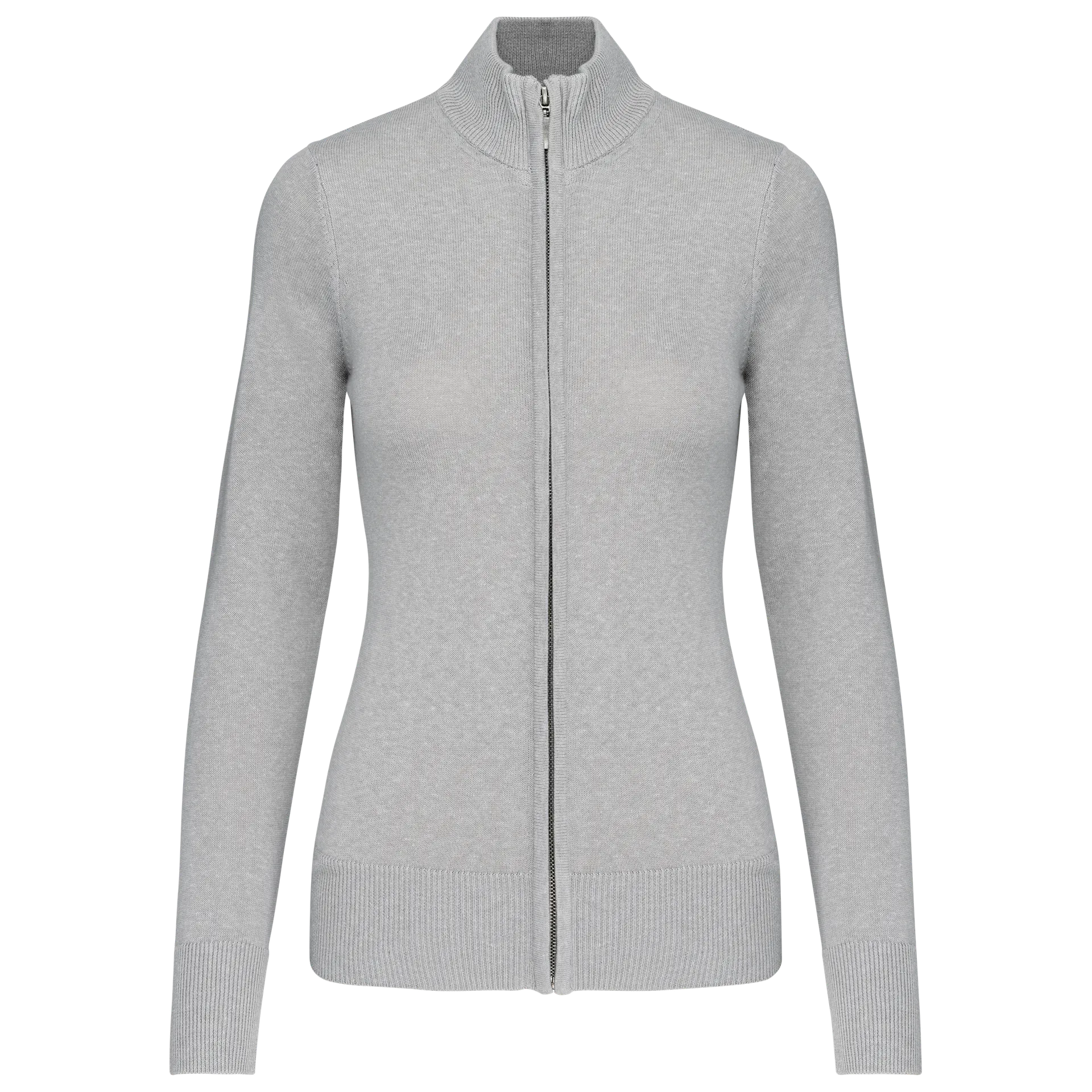 Damen Cardigan mit Reißverschluss