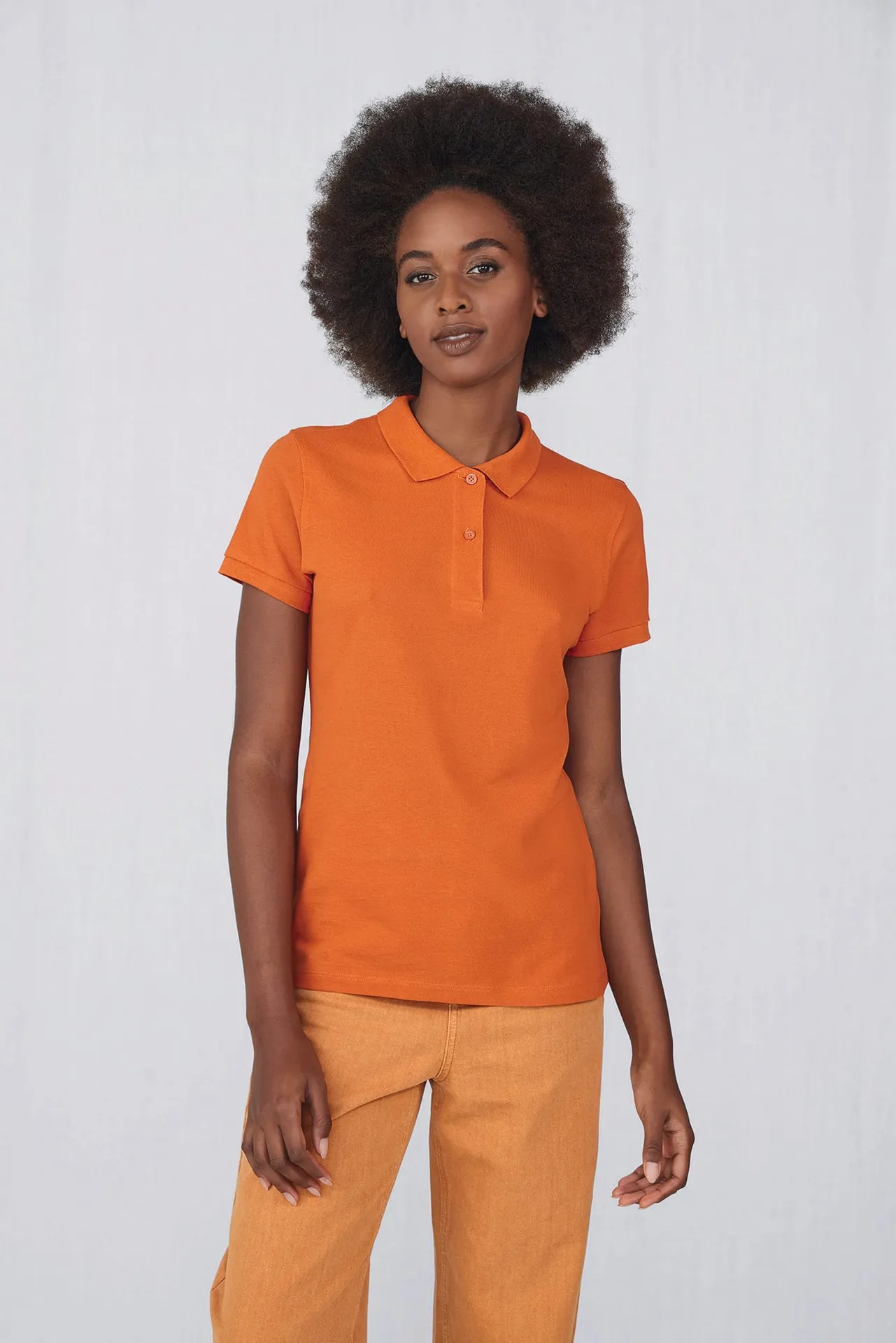 Ladies' organic polo shirt