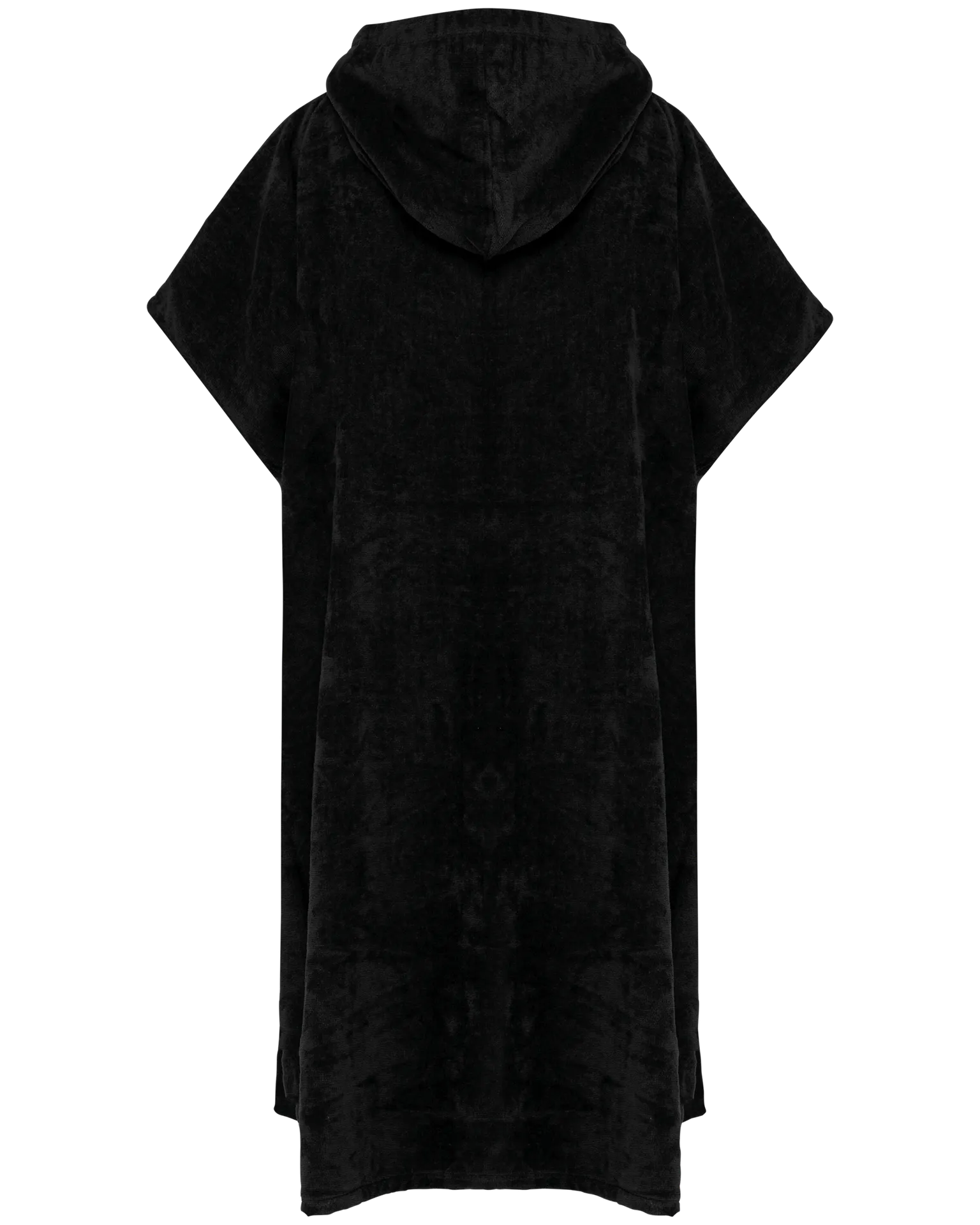 Unisex-Frottee-Poncho mit Kapuze