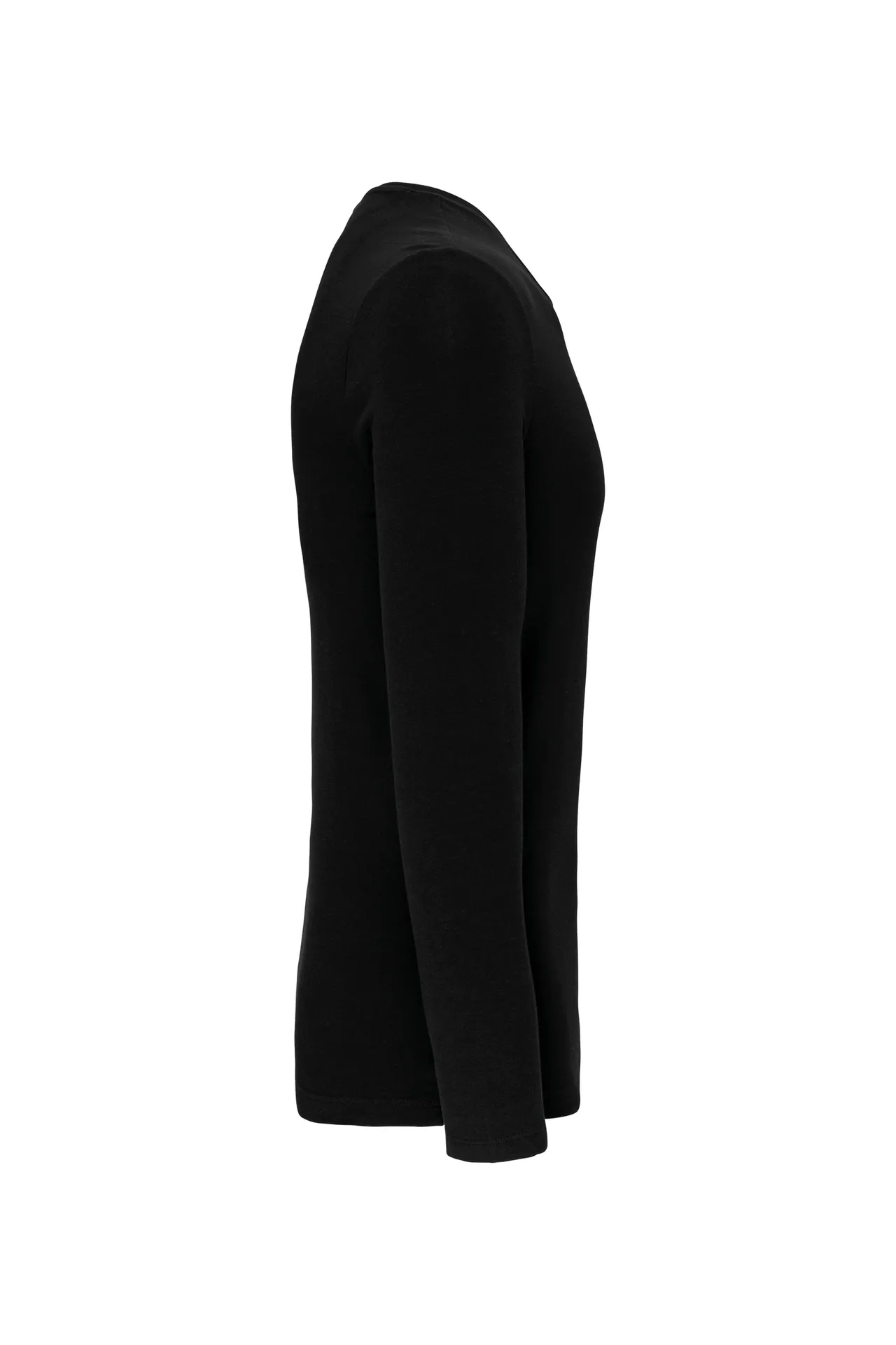 Langarm-T-Shirt mit Rundhalsausschnitt