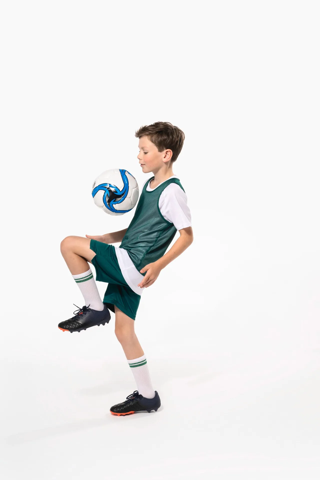 Beidseitig tragbares Multisport-Leibchen für Kinder