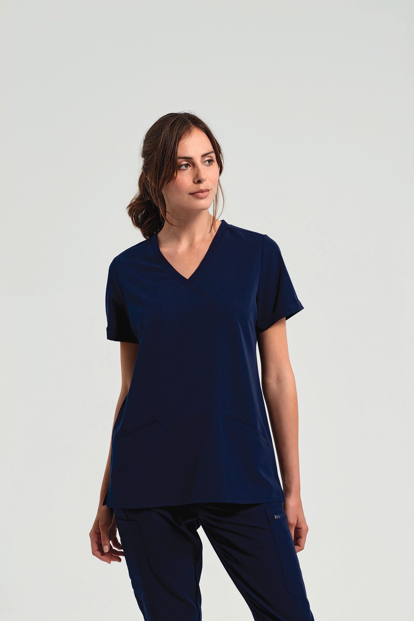 Tunika mit Stretchanteil und kurzen Ärmeln, Damen Tunika mit Stretchanteil und kurzen Ärmeln, Damen