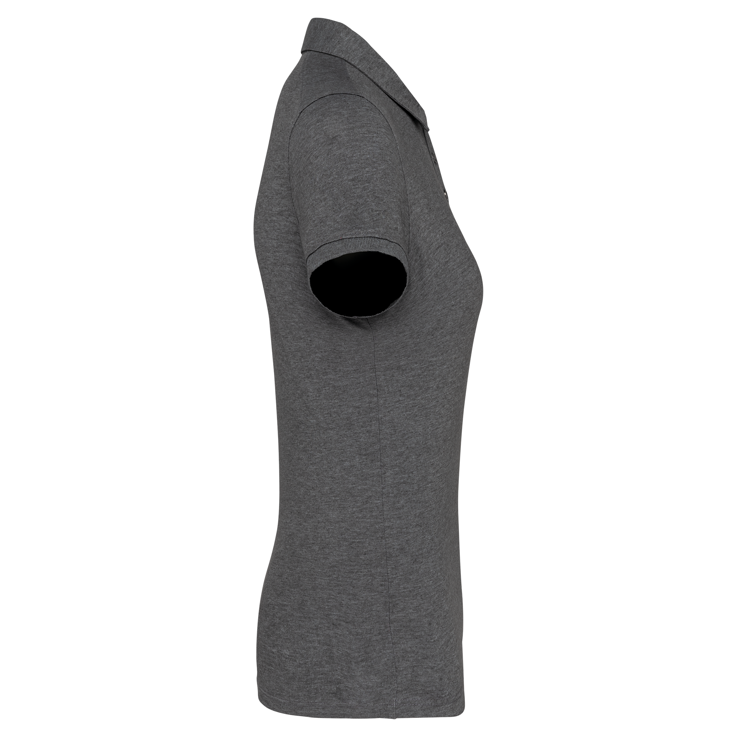 Jersey-Kurzarm-Polohemd für Damen