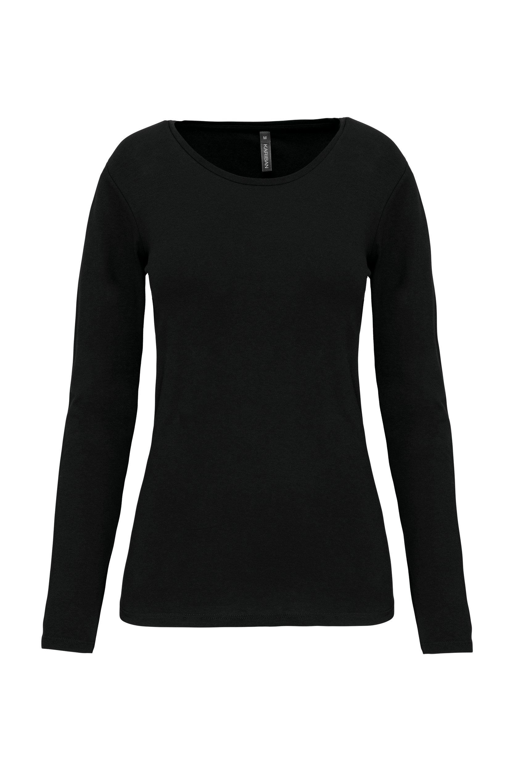 Damen Langarm-T-Shirt mit Rundhalsausschnitt