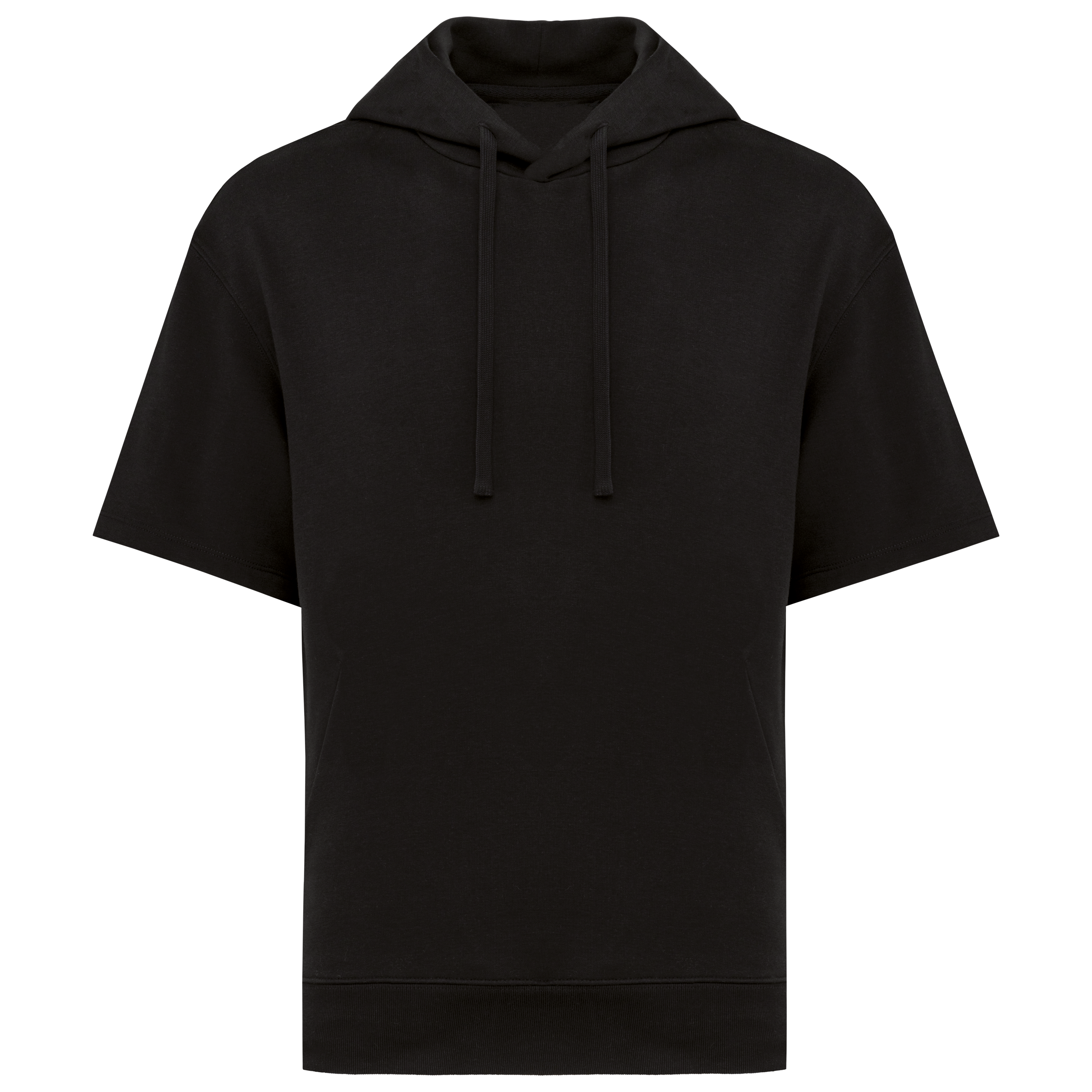 Umweltfreundliches Unisex Kapuzen-Sweatshirt mit überschnittener Schulterpartie aus French Terry