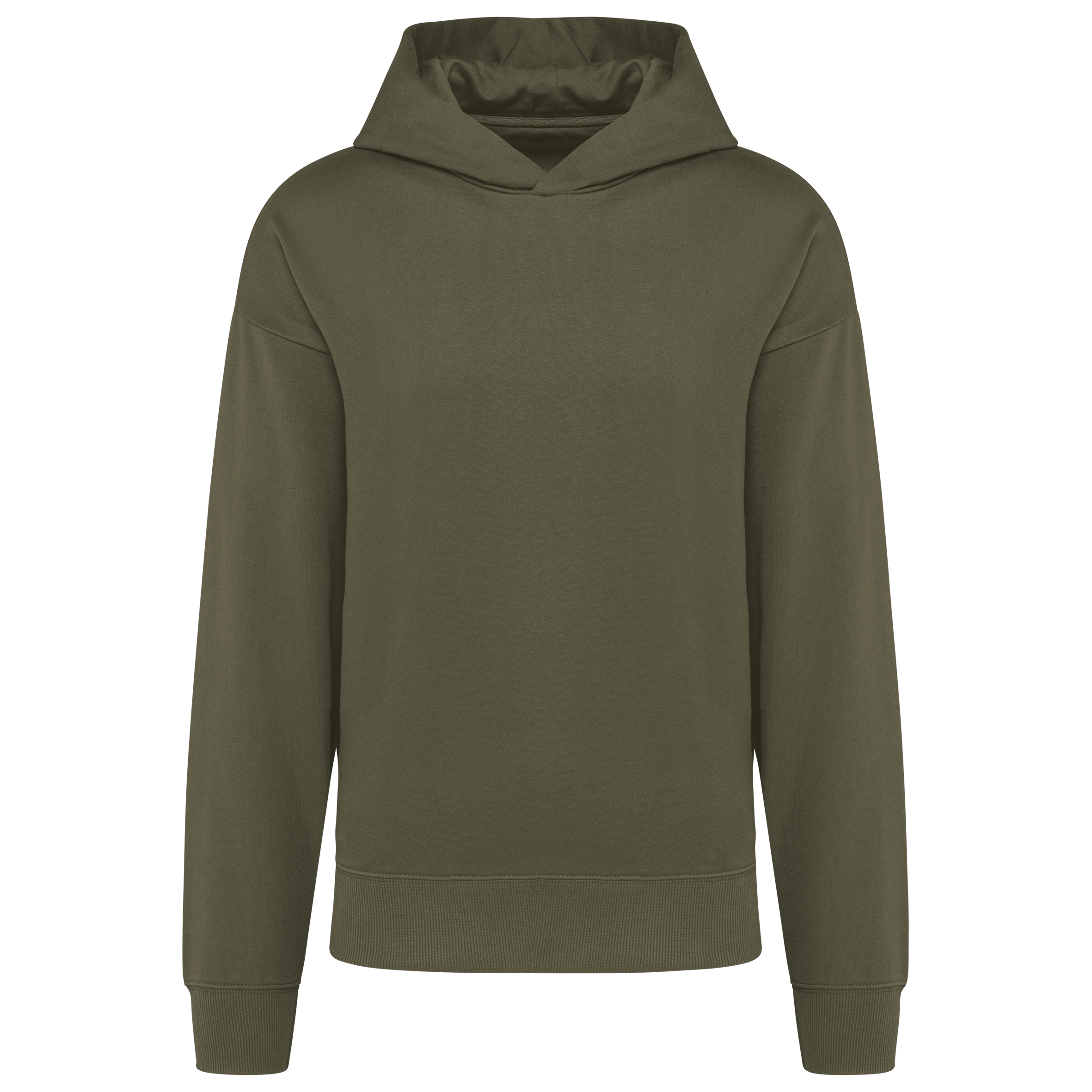 Kapuzensweatshirt aus Molton, Oversize, Unisex