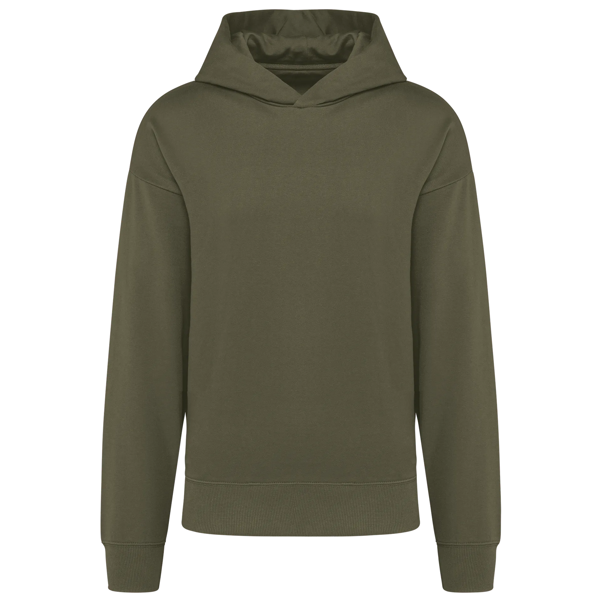 Kapuzensweatshirt aus Molton, Oversize, Unisex